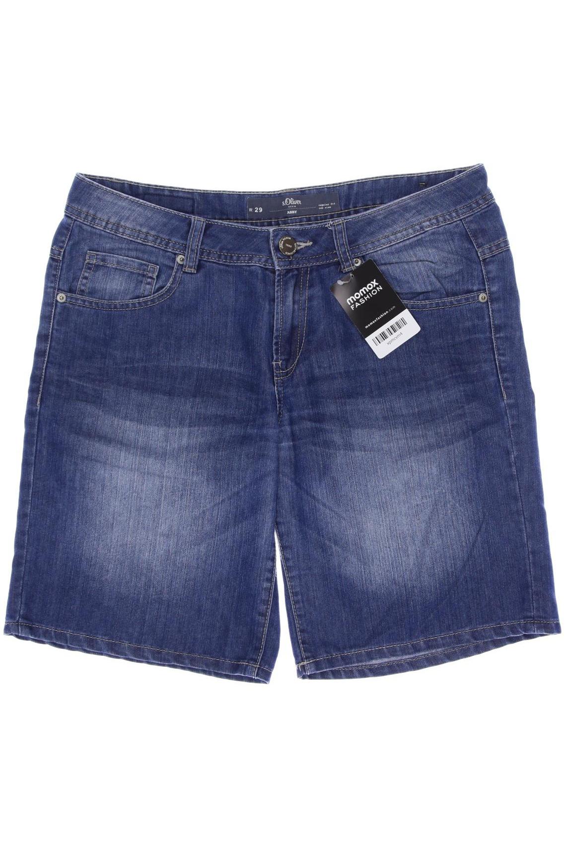 

s.Oliver Damen Shorts, blau, Gr. 29