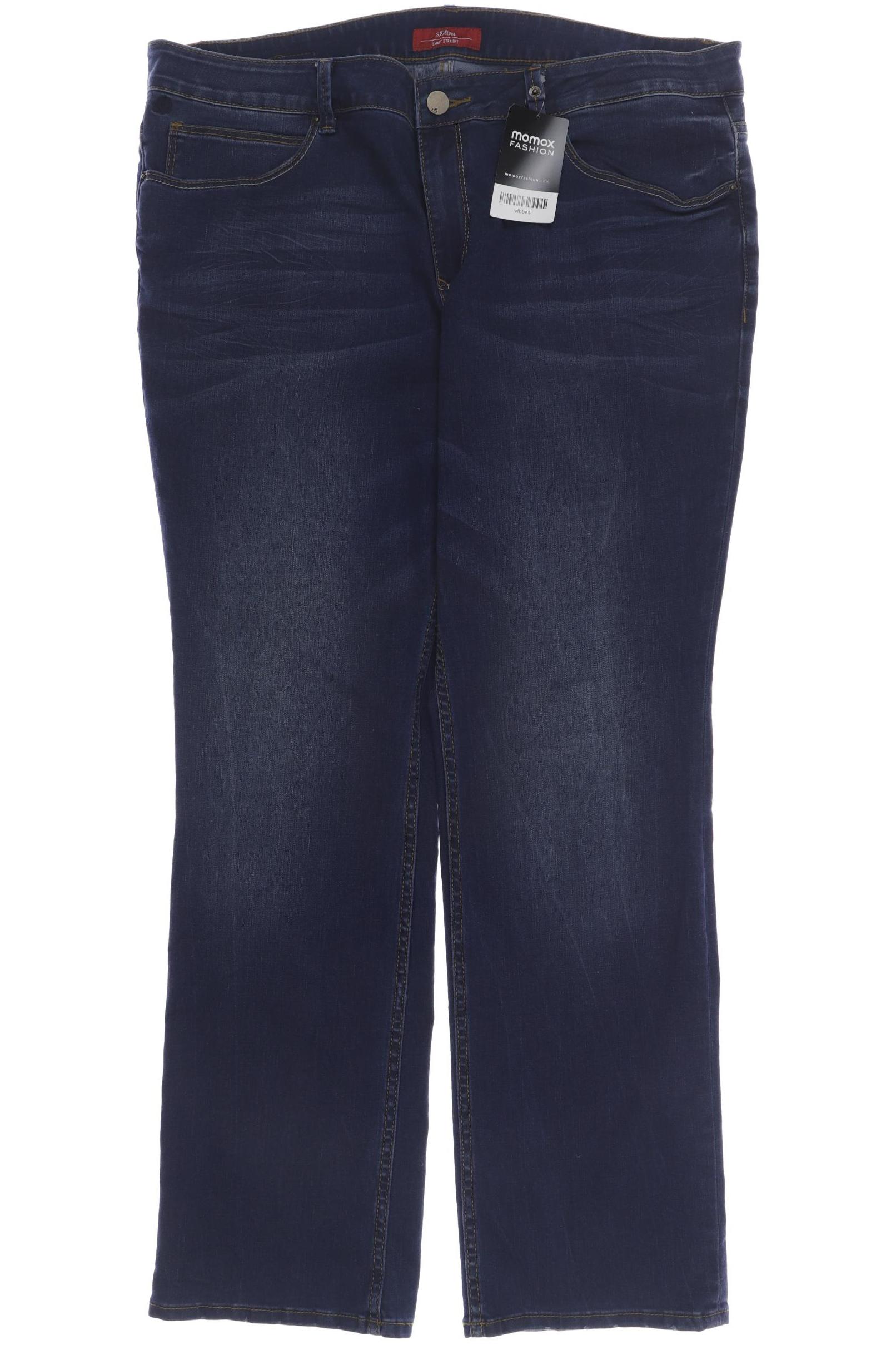 

s.Oliver Damen Jeans, marineblau