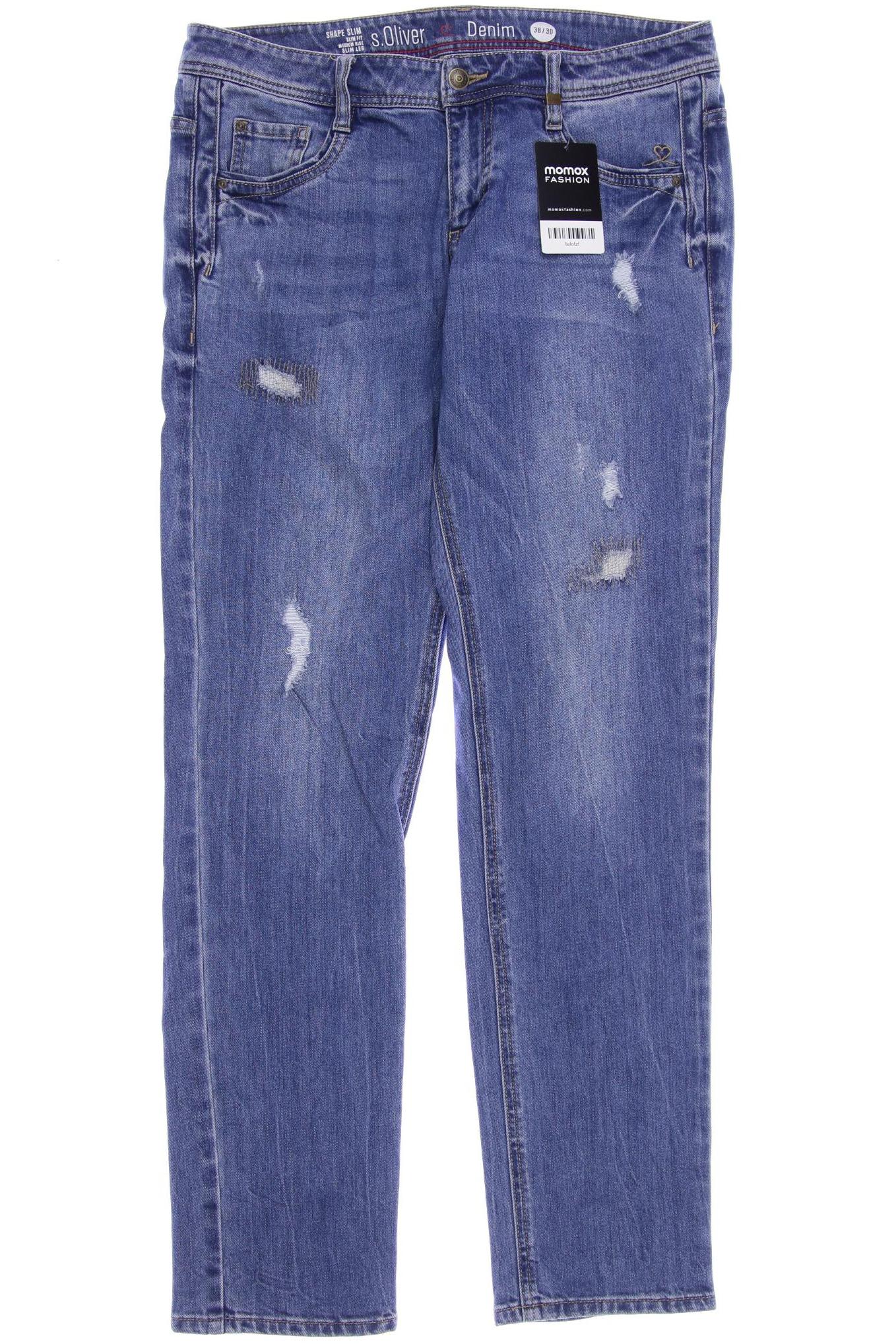 

s.Oliver Damen Jeans, blau
