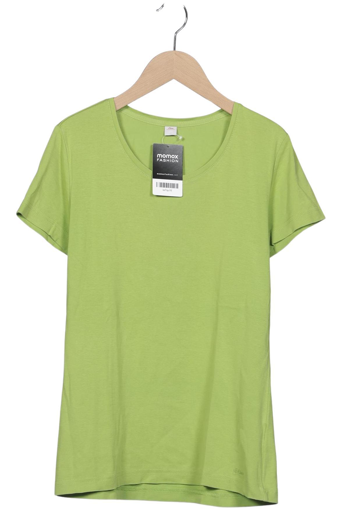 

s.Oliver Damen T-Shirt, grün, Gr. 40