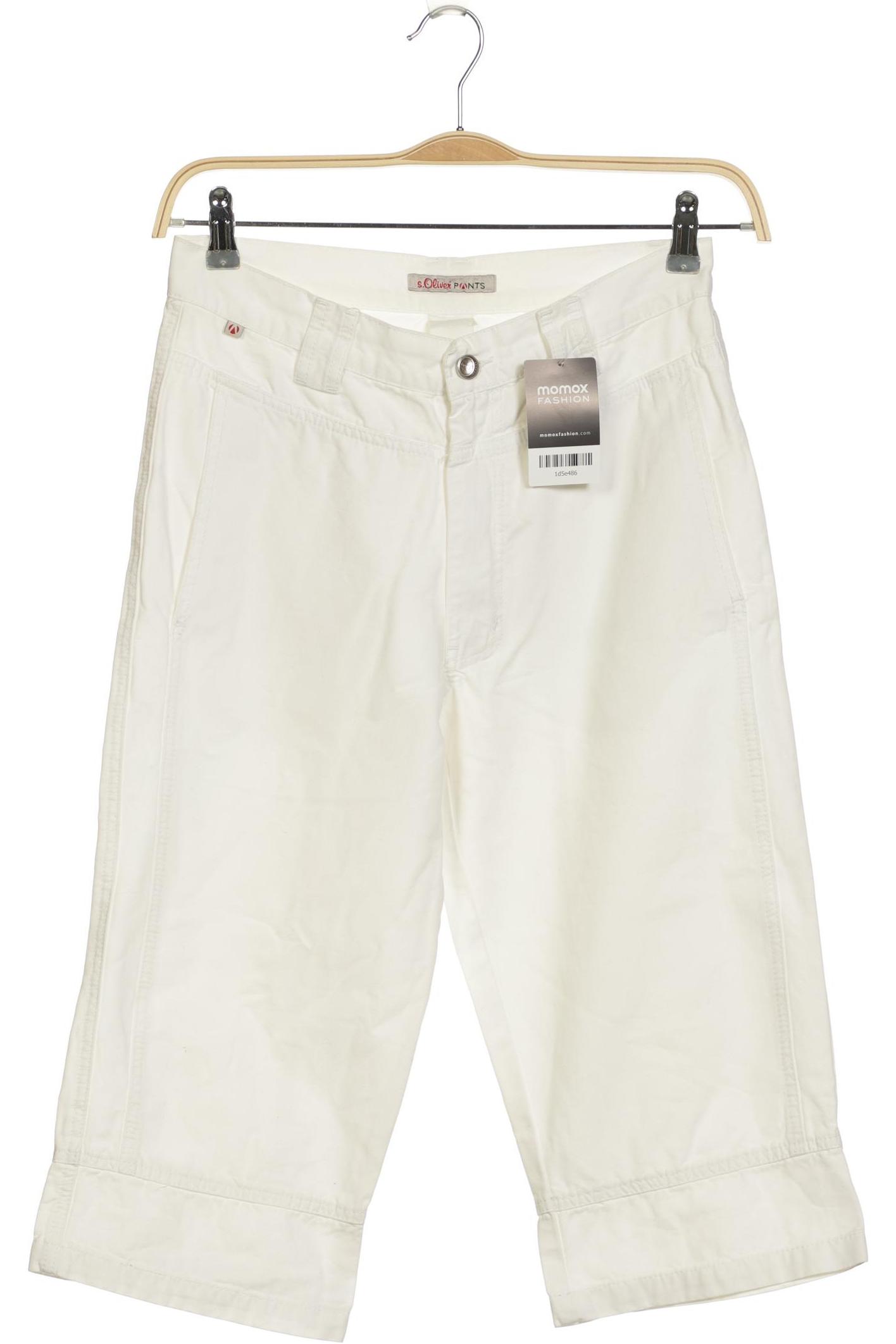 

s.Oliver Damen Shorts, weiß