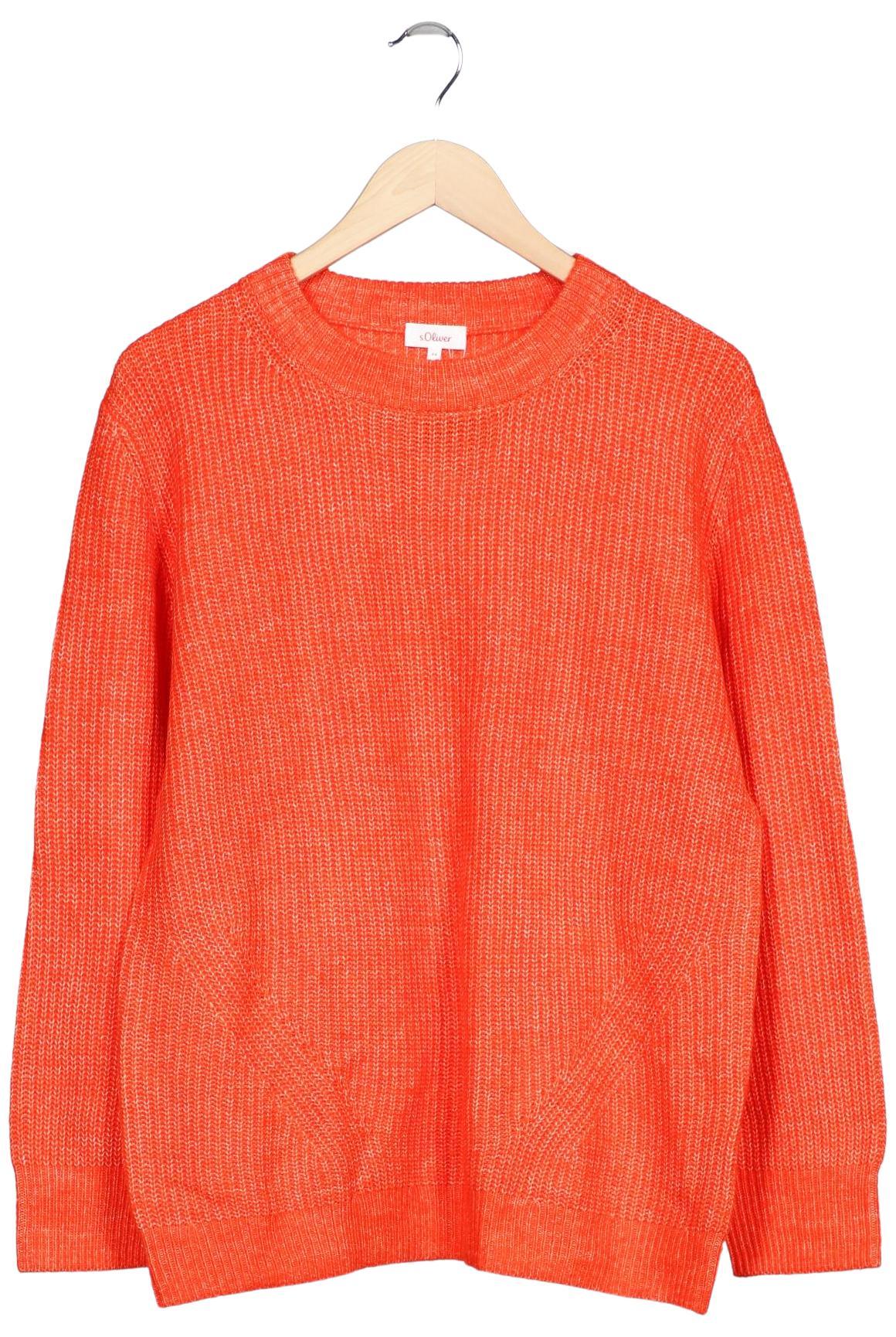 

s.Oliver Damen Pullover, orange, Gr. 44