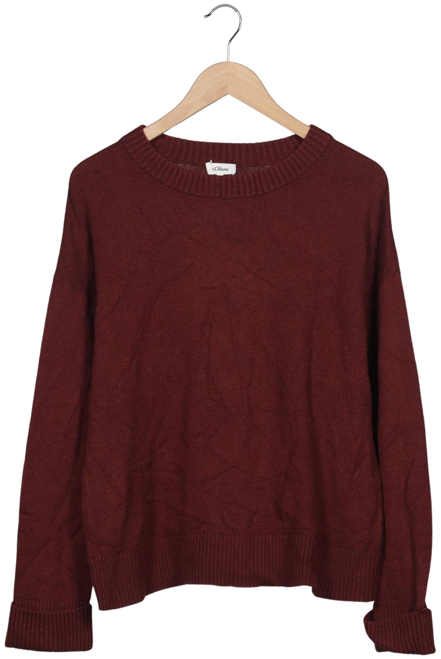 

s.Oliver Damen Pullover, bordeaux, Gr. 44