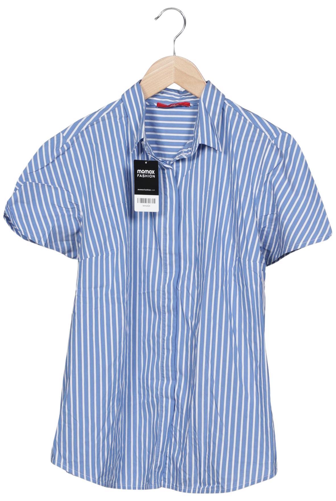 

s.Oliver Damen Bluse, blau, Gr. 42