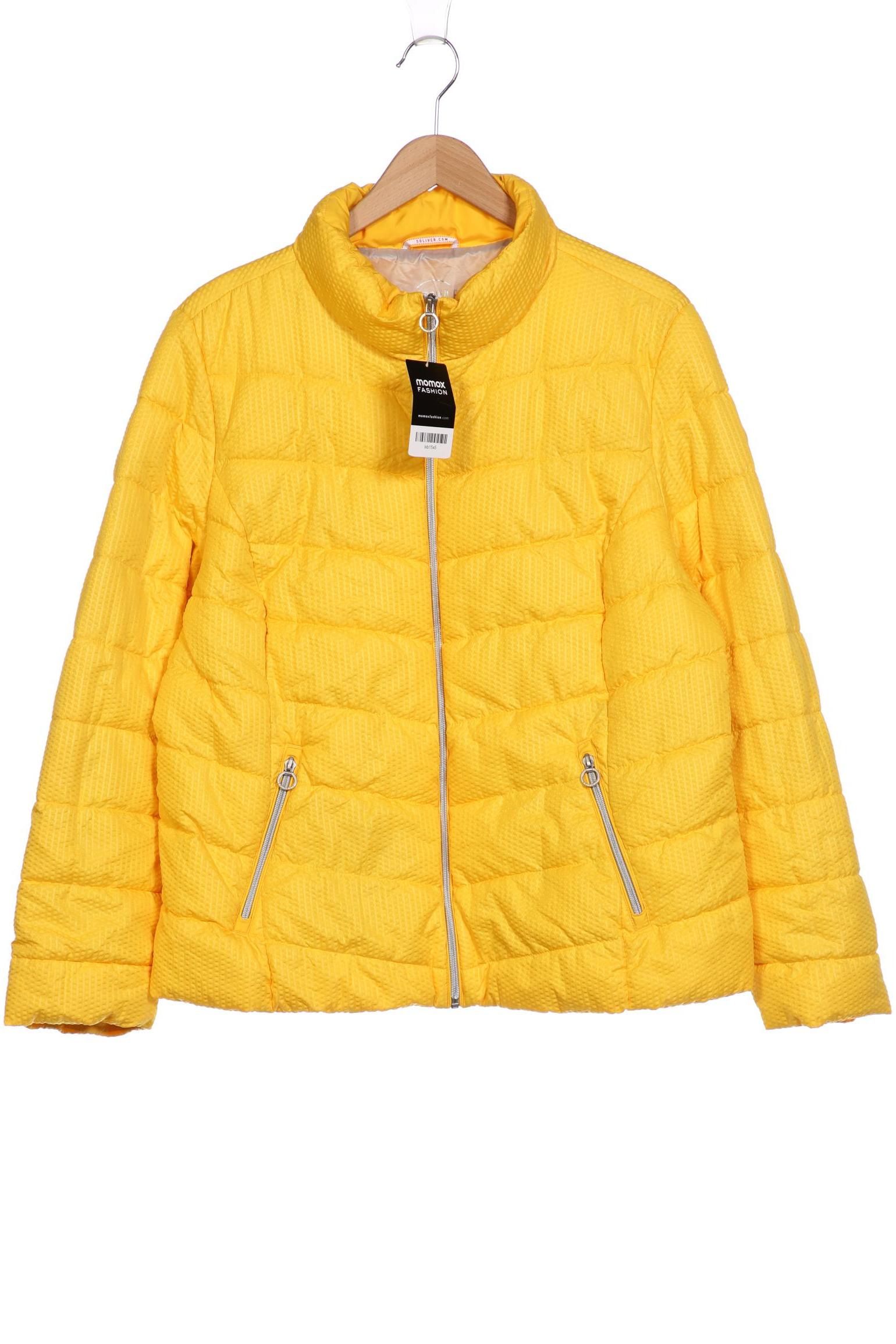 

s.Oliver Damen Jacke, gelb, Gr. 46