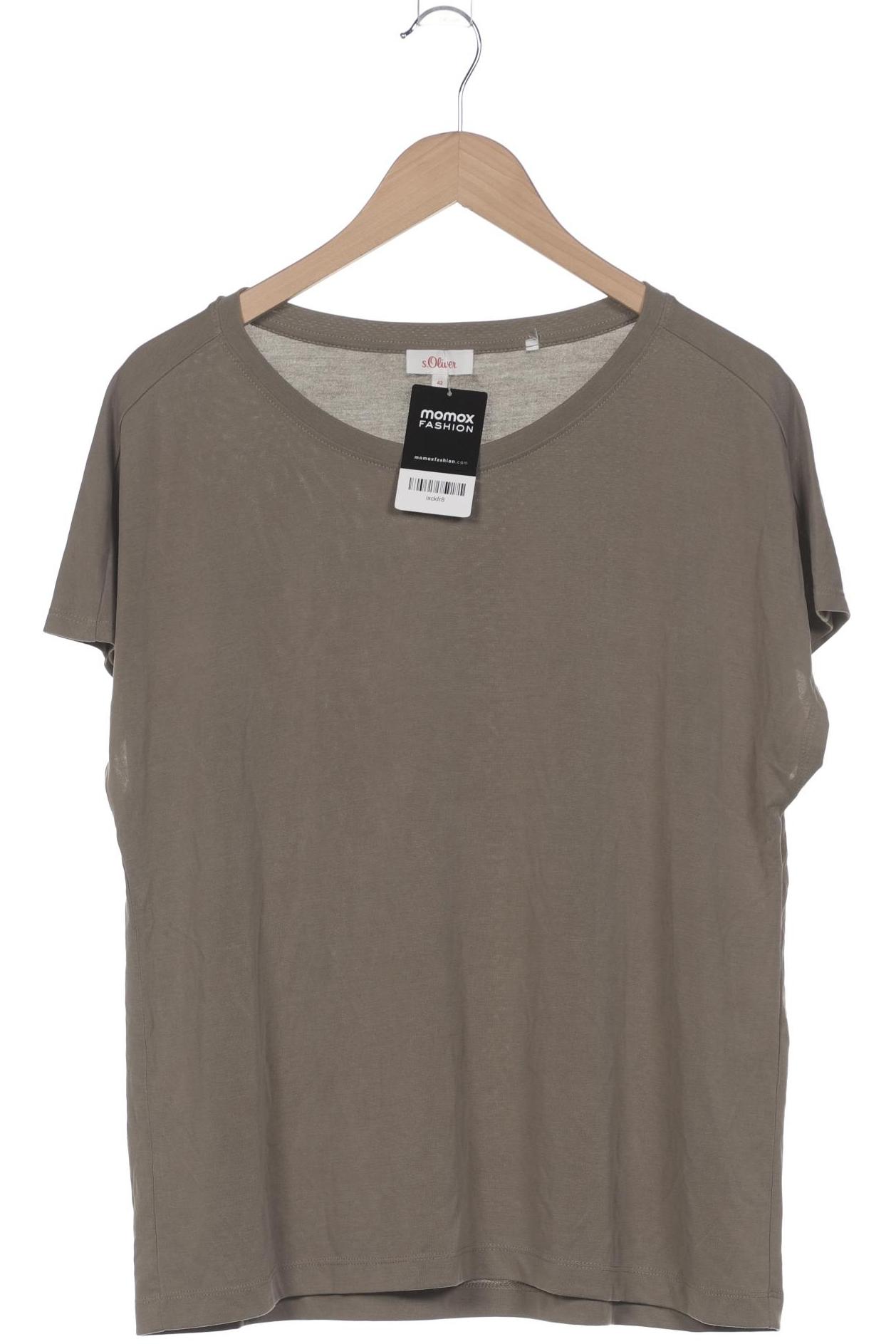 

s.Oliver Damen T-Shirt, grün, Gr. 42