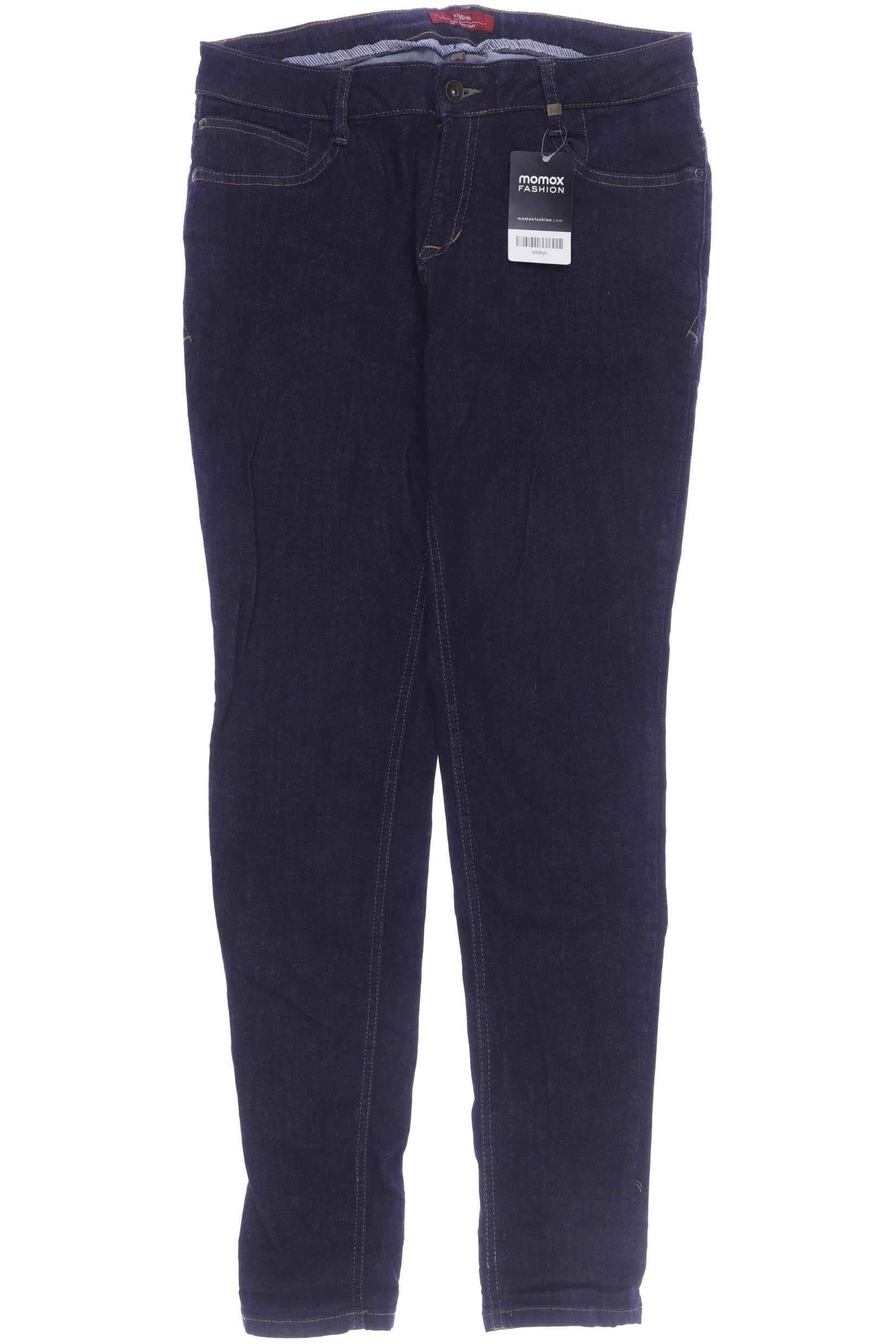 

s.Oliver Damen Jeans, marineblau