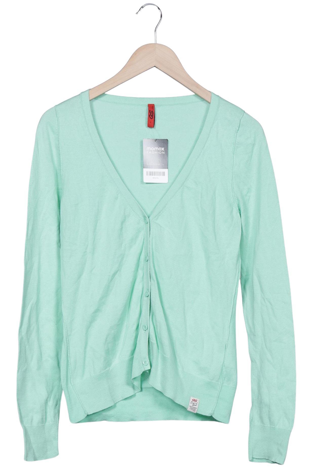 

s.Oliver Damen Strickjacke, hellgrün, Gr. 42