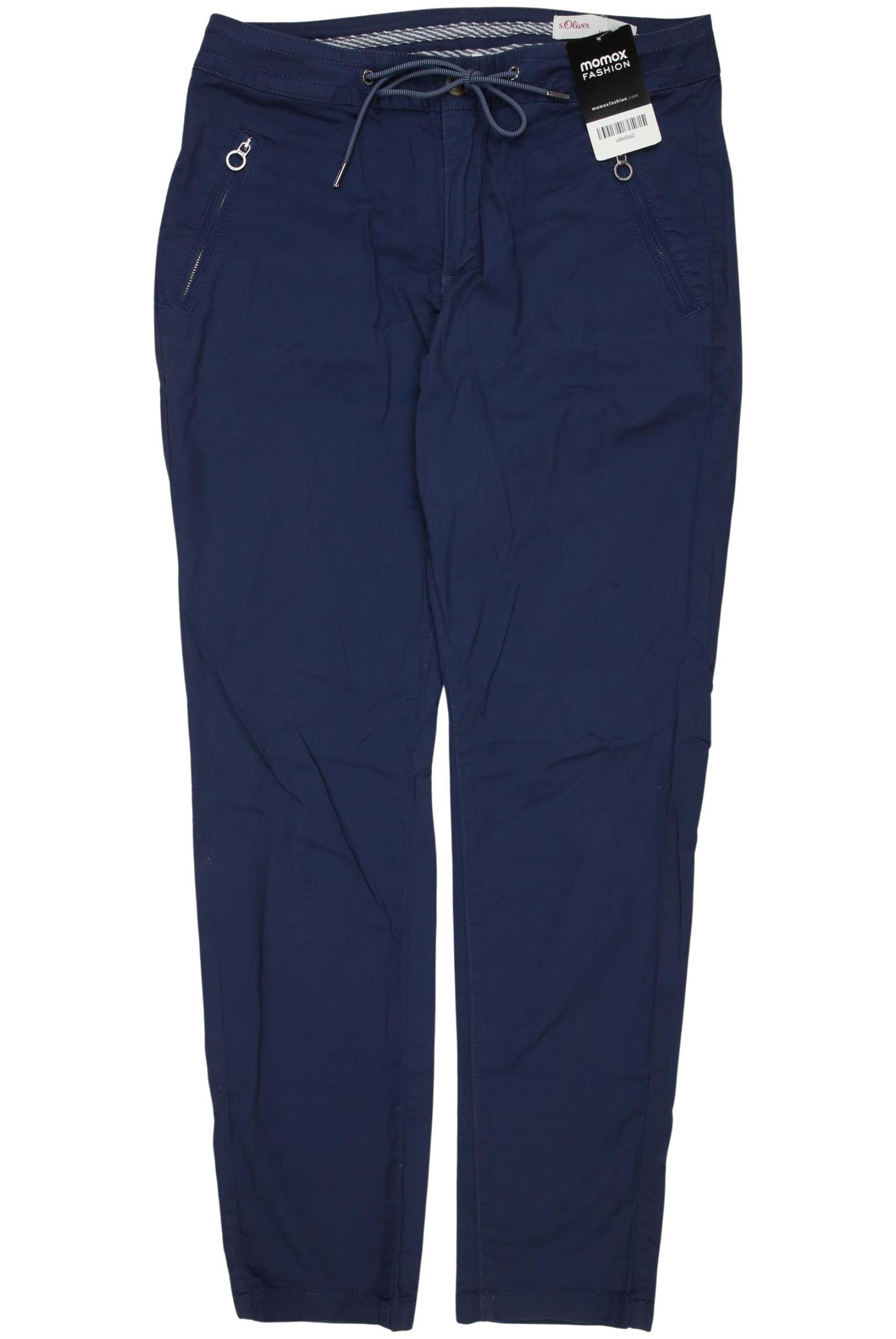 

s.Oliver Damen Stoffhose, marineblau, Gr. 36