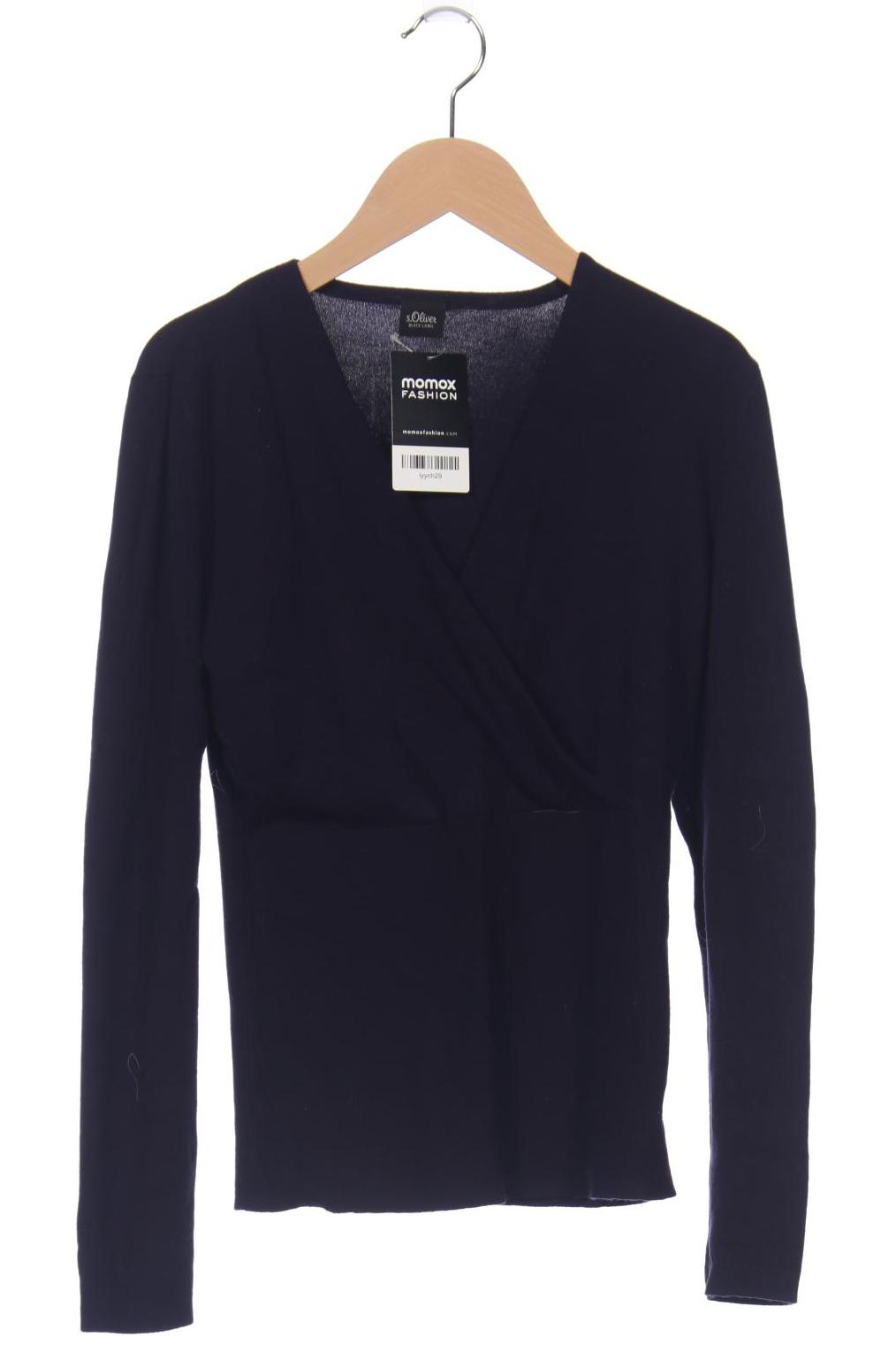 

s.Oliver Damen Pullover, marineblau