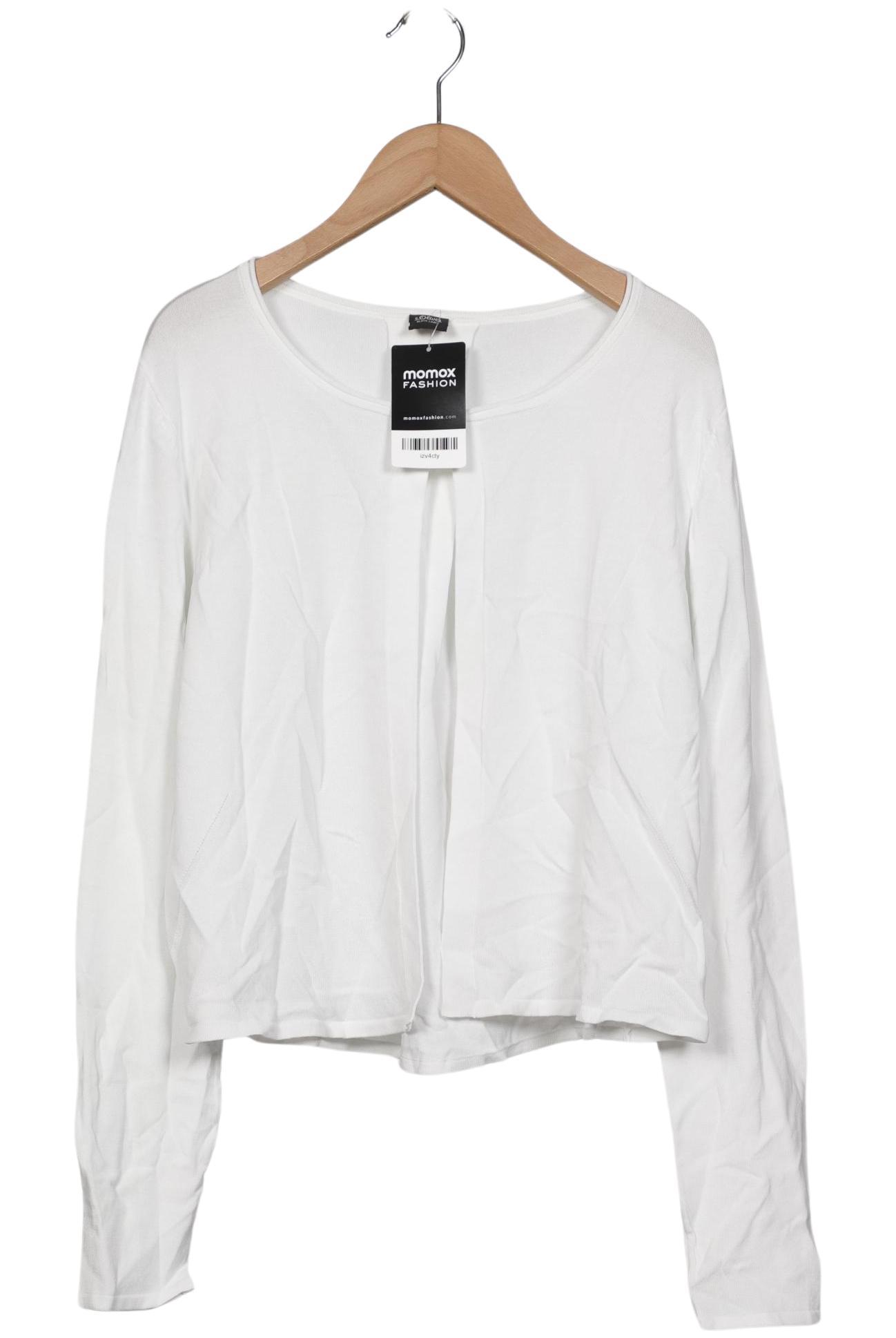 

s.Oliver Damen Strickjacke, weiß, Gr. 42