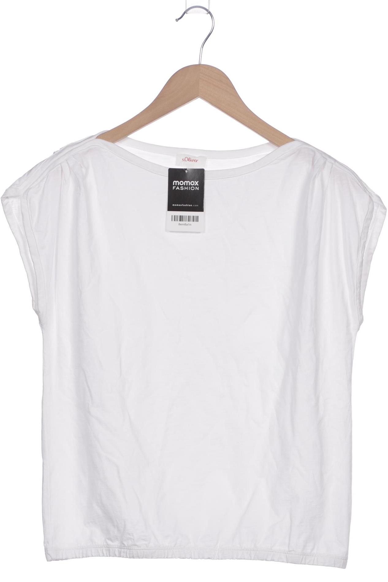 

s.Oliver Damen T-Shirt, weiß, Gr. 36