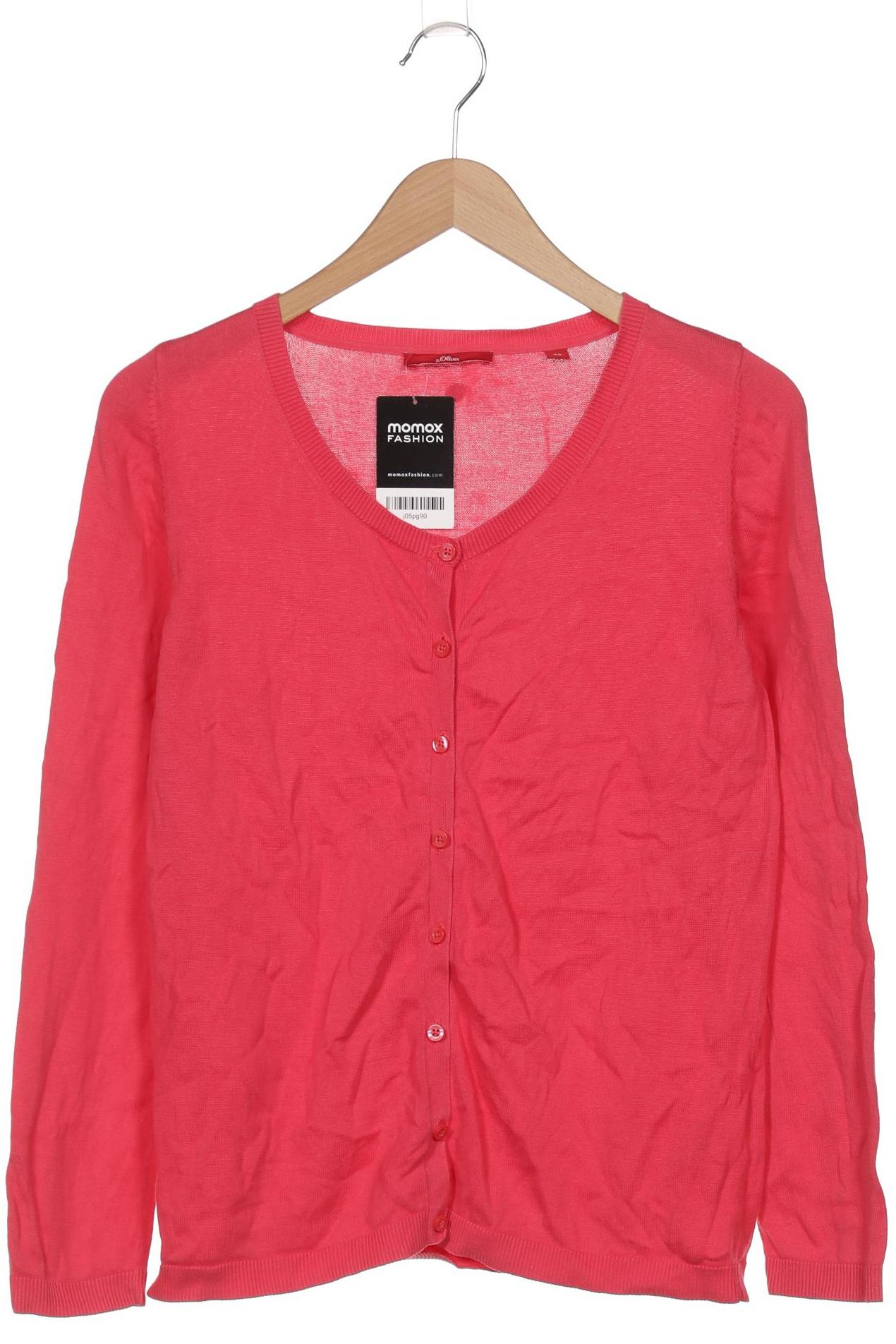 

s.Oliver Damen Strickjacke, pink, Gr. 40