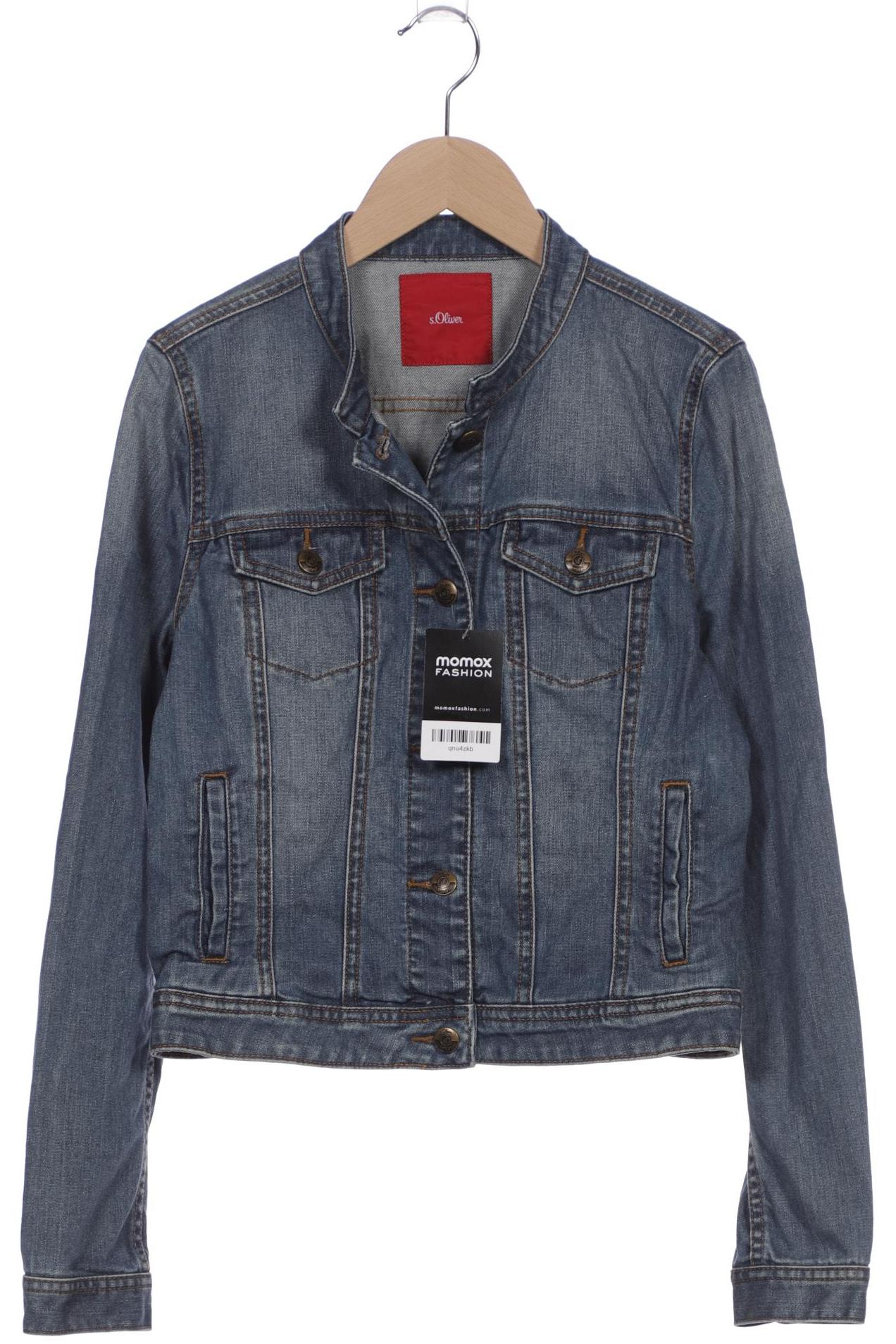 

s.Oliver Damen Jacke, blau, Gr. 36