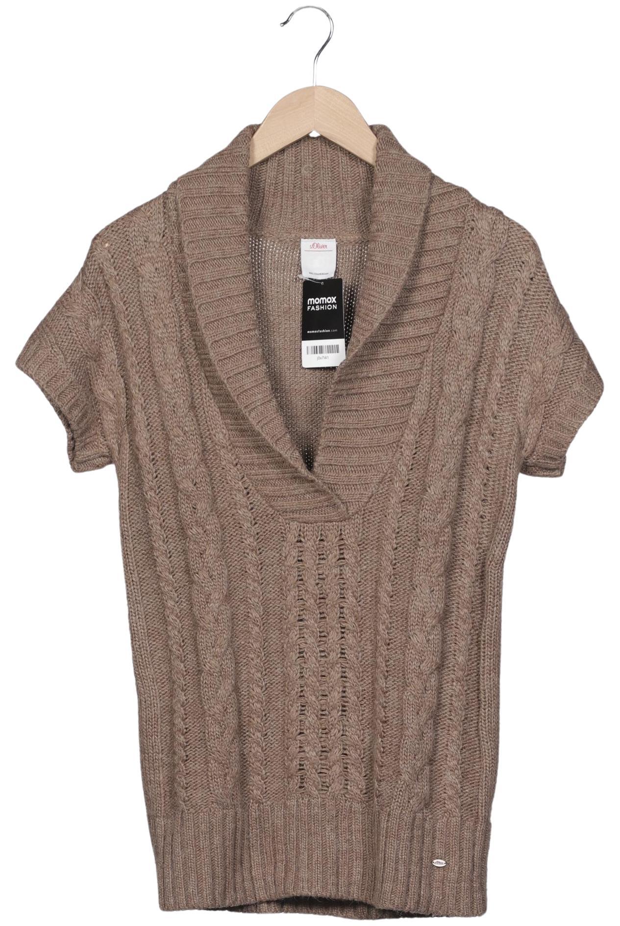 

s.Oliver Damen Pullover, beige, Gr. 36