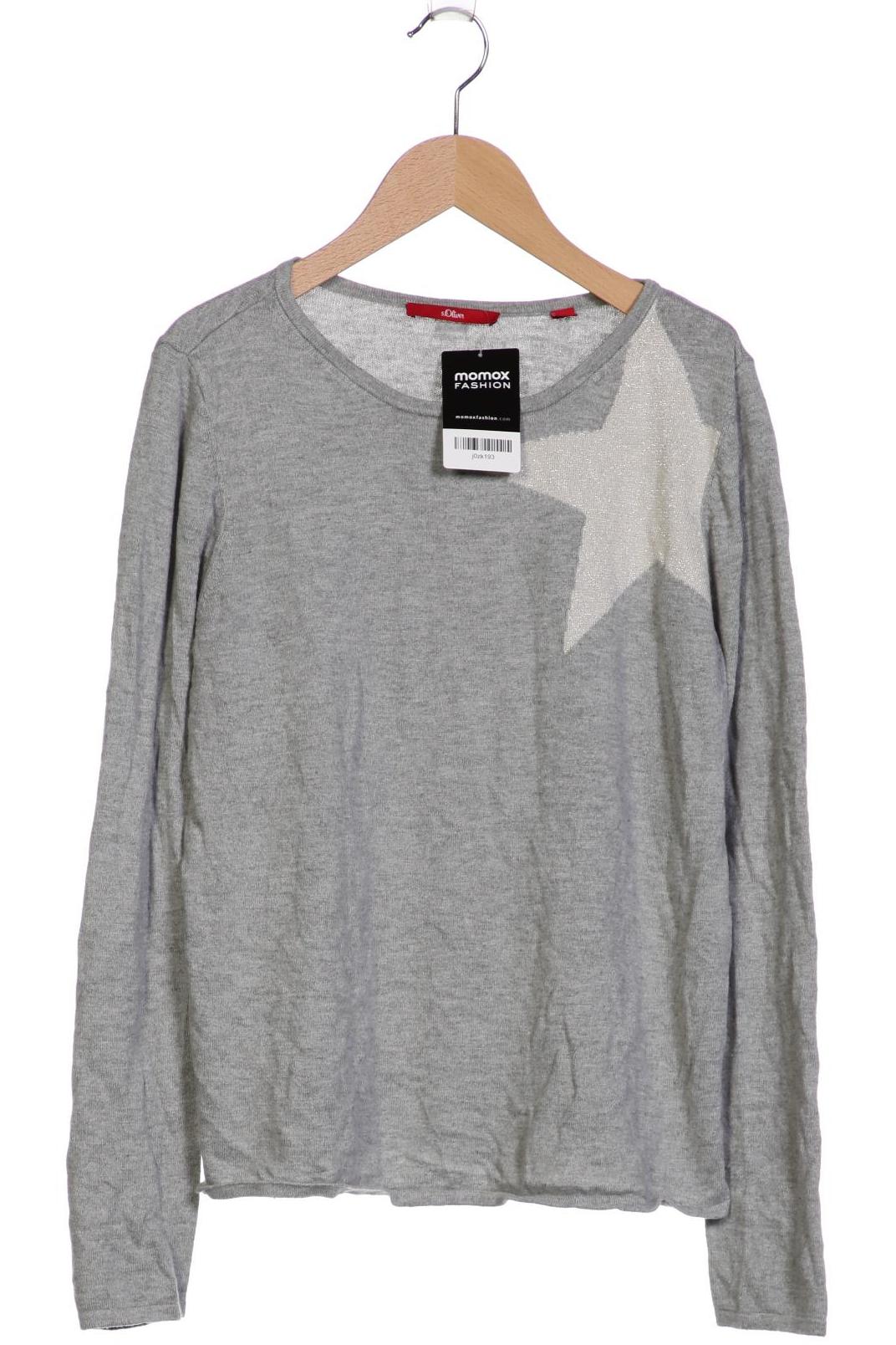

s.Oliver Damen Pullover, grau, Gr. 38