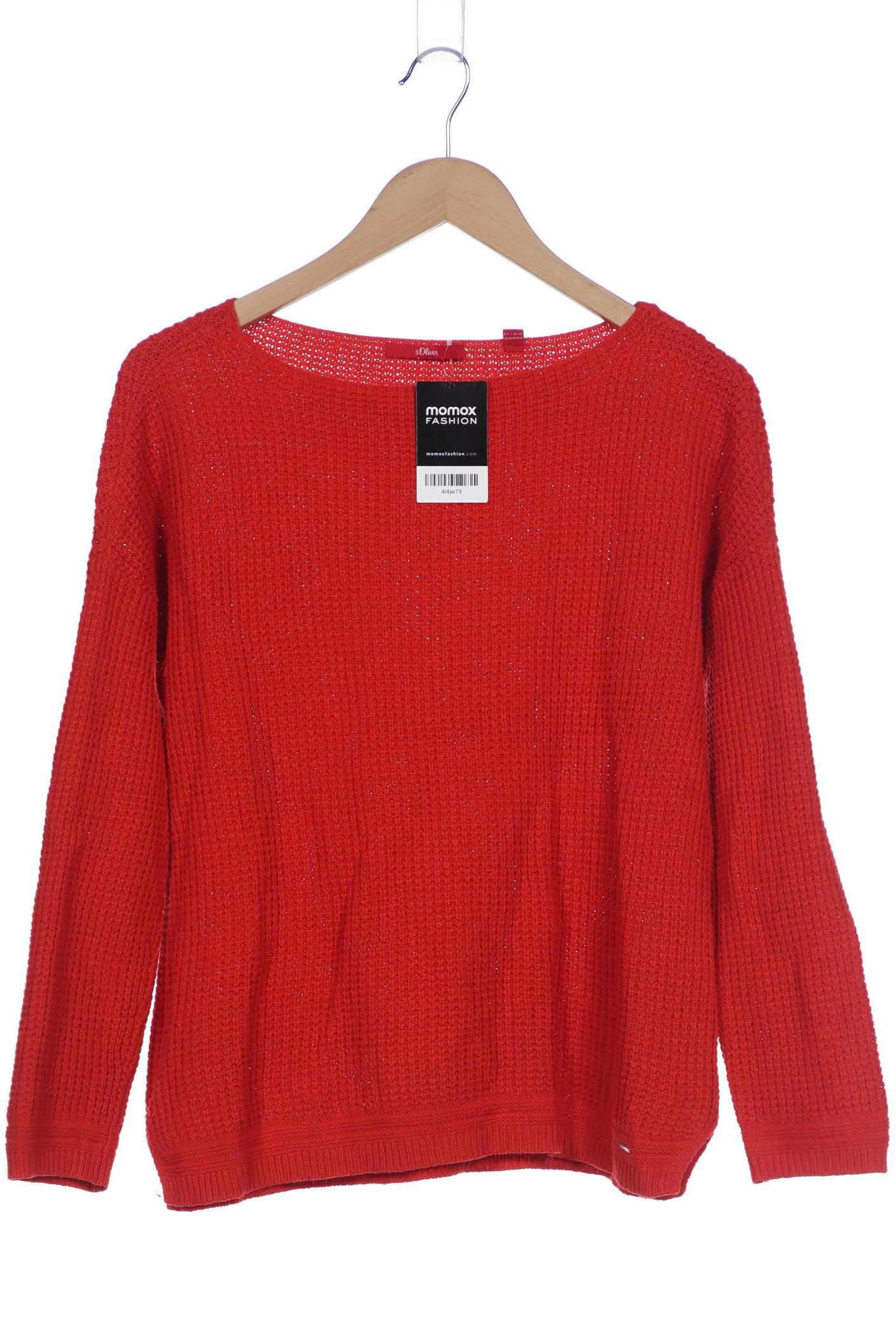 

s.Oliver Damen Pullover, rot, Gr. 40
