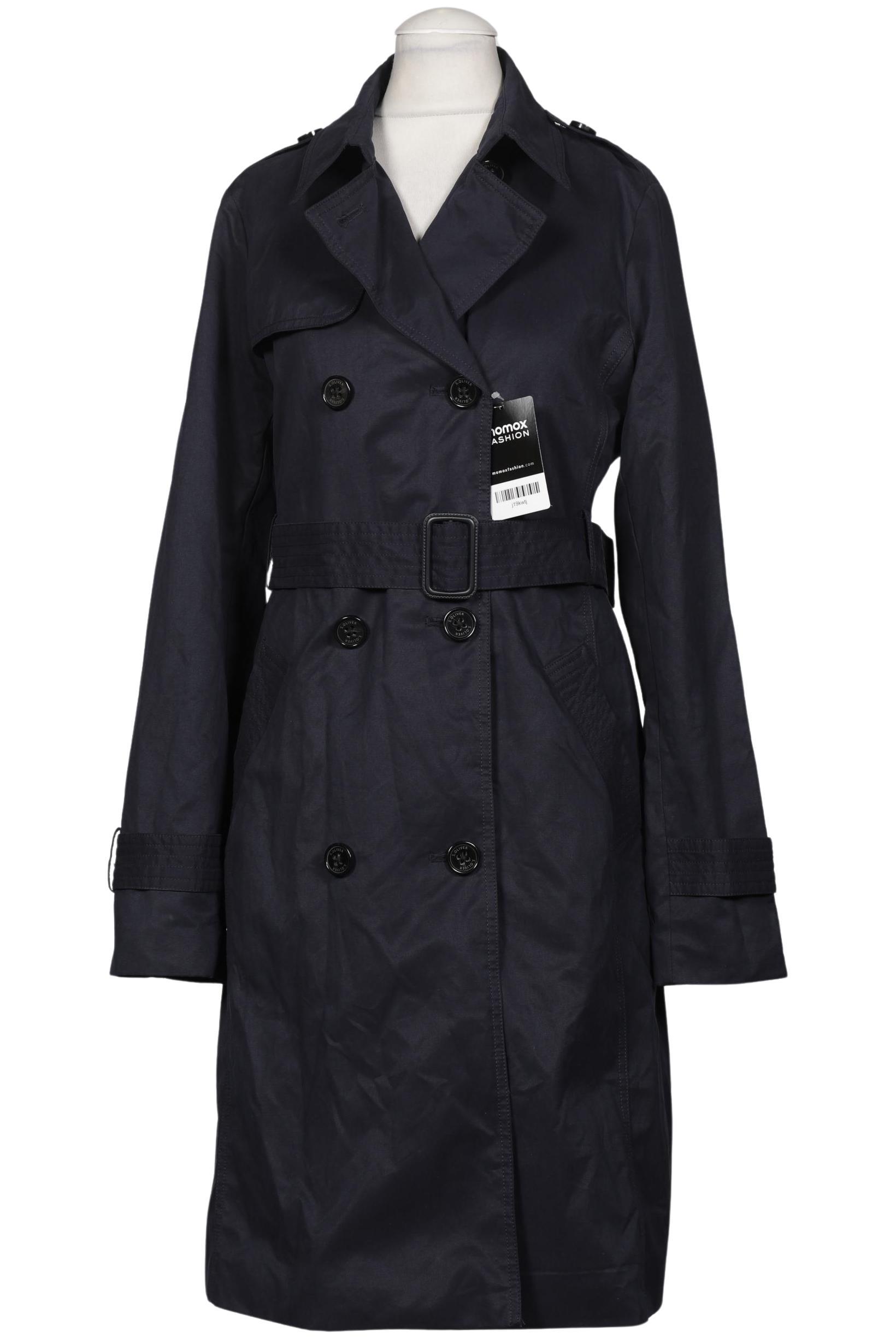 

s.Oliver Damen Mantel, marineblau, Gr. 34