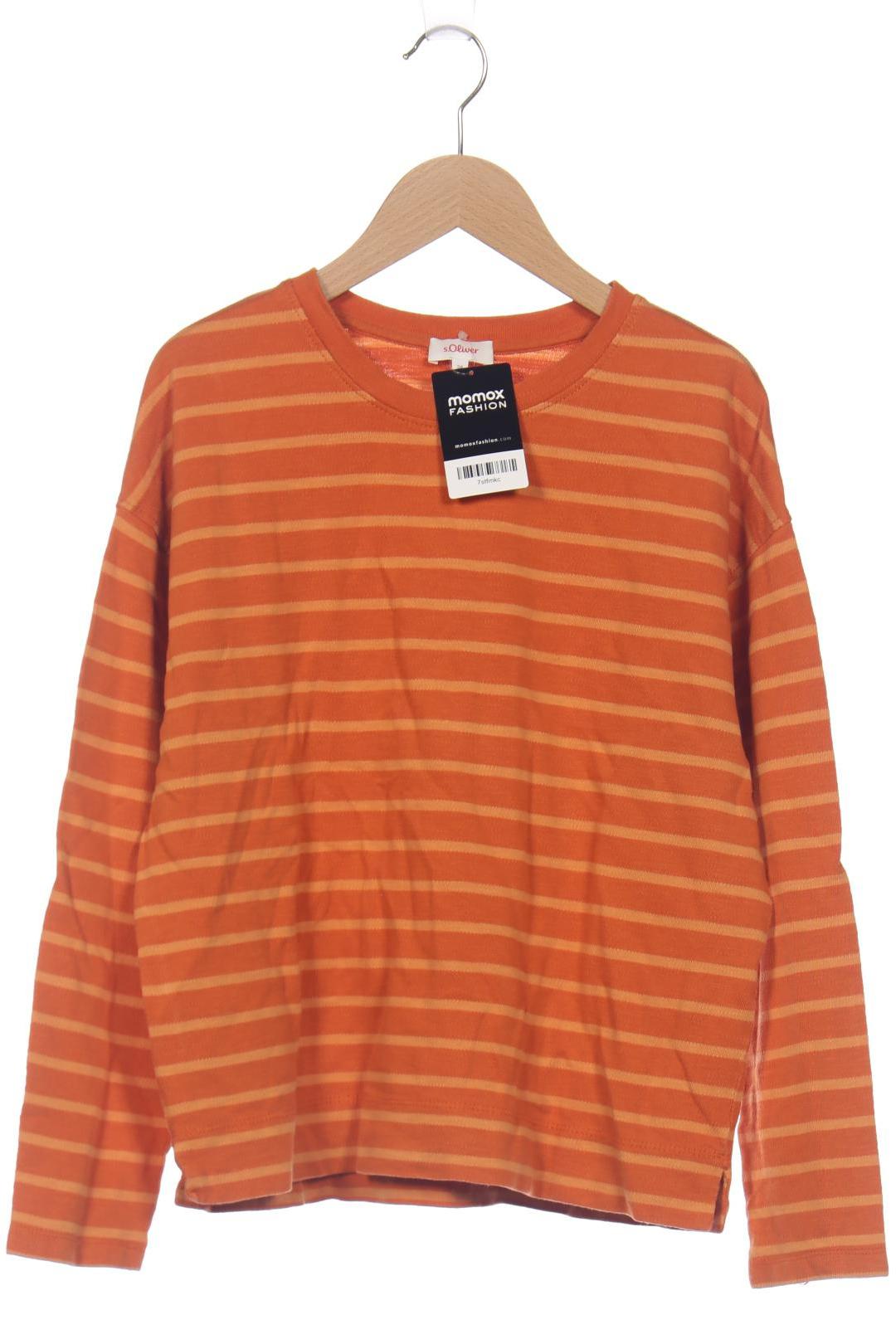 

s.Oliver Damen Langarmshirt, orange, Gr. 38