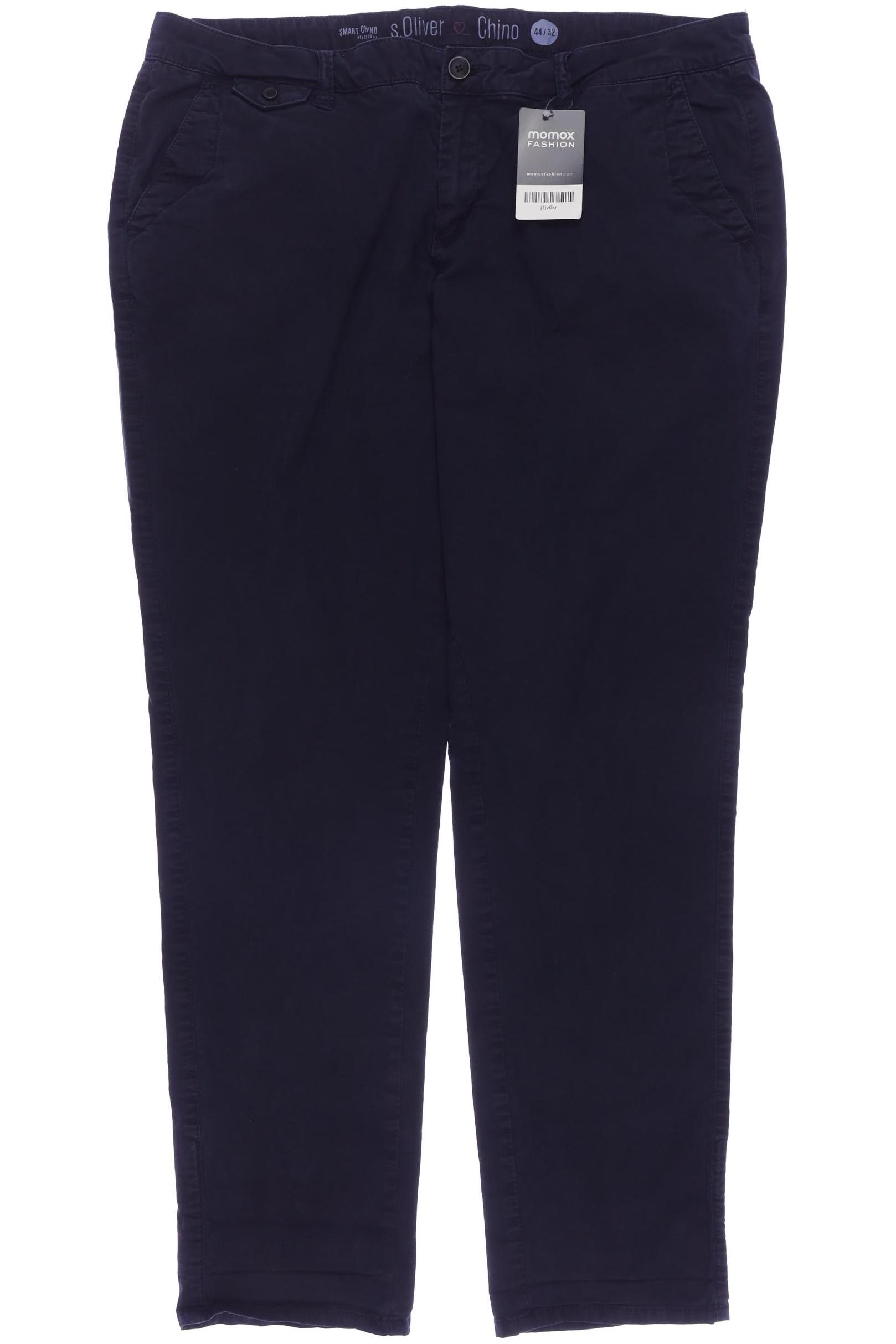 

s.Oliver Damen Stoffhose, marineblau, Gr. 44