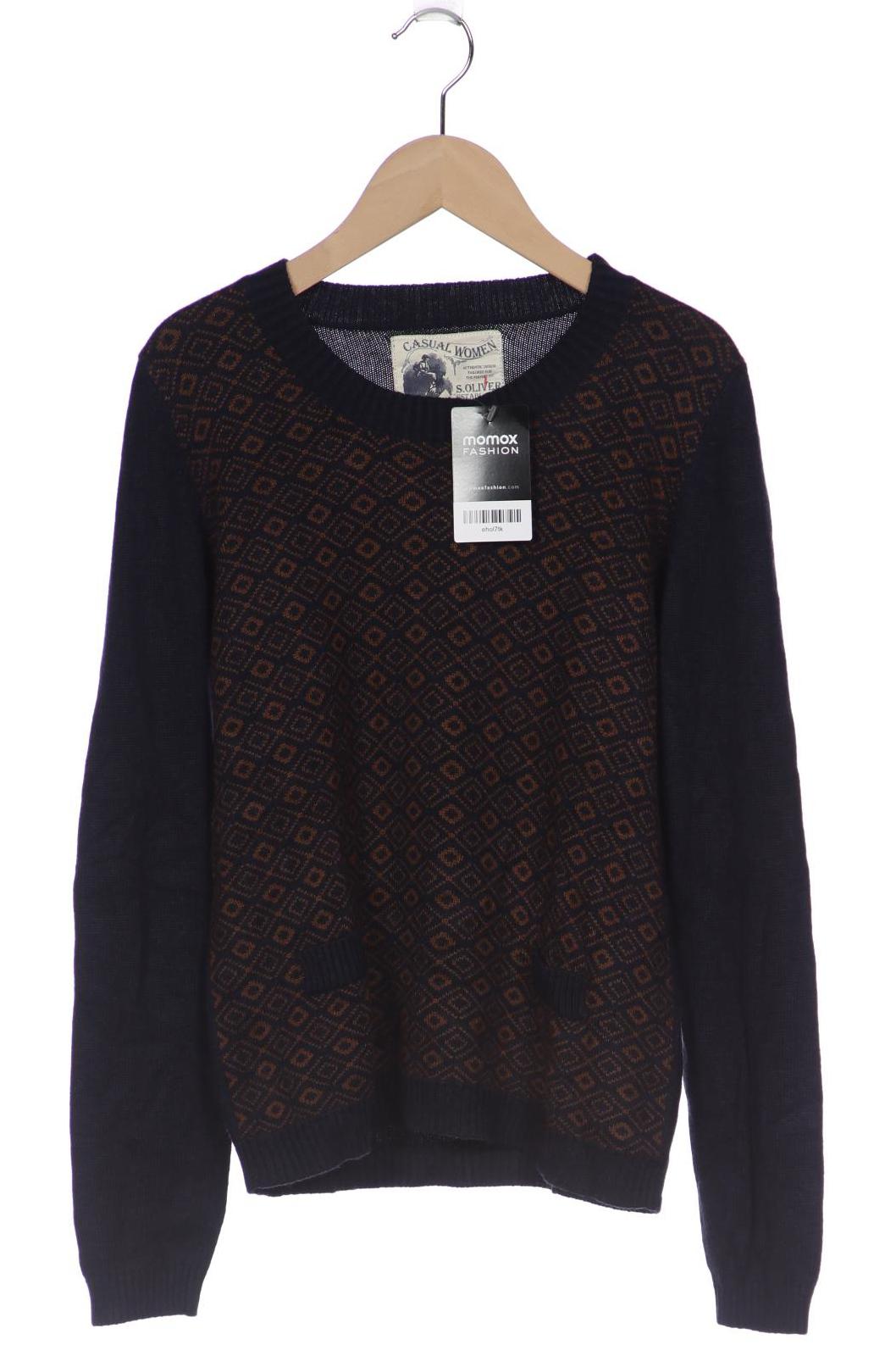 

s.Oliver Damen Pullover, marineblau