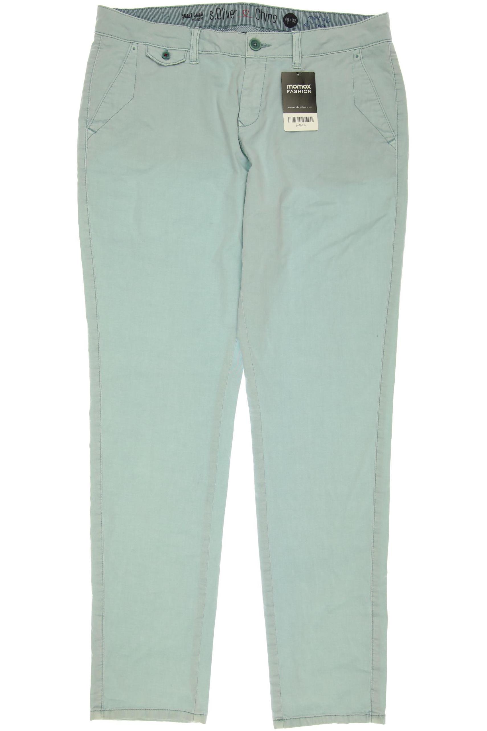 

s.Oliver Damen Stoffhose, türkis