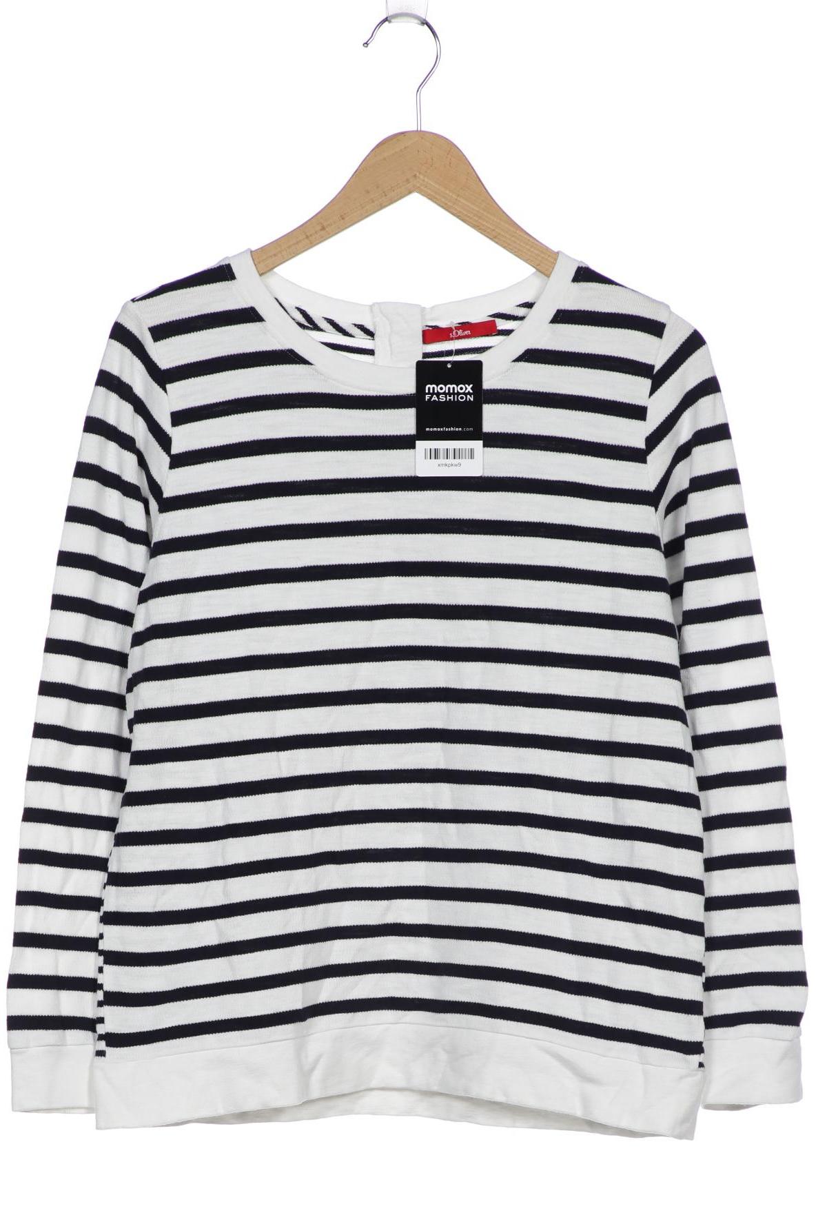 

s.Oliver Damen Pullover, weiß, Gr. 36