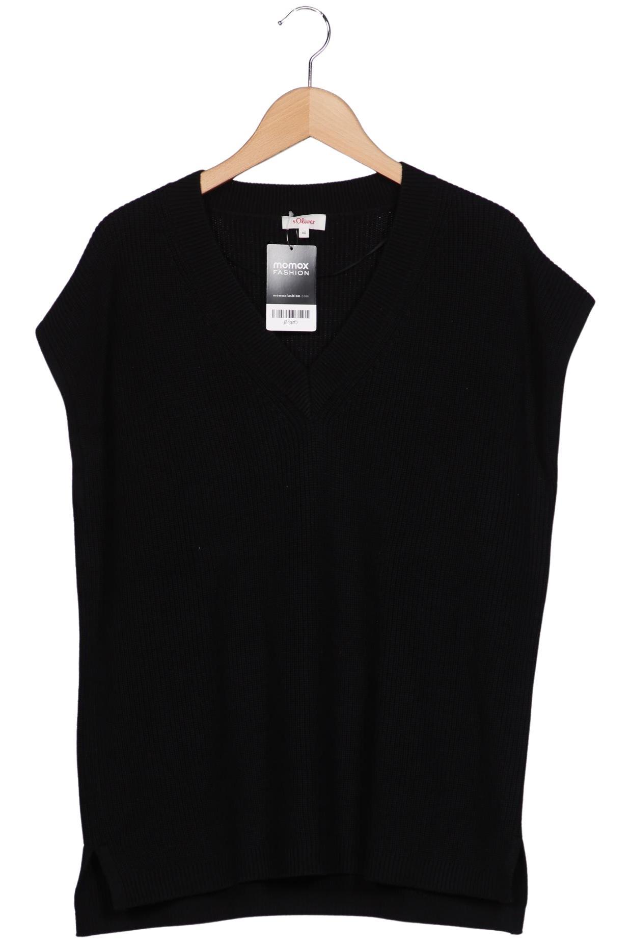 

s.Oliver Damen Pullover, schwarz, Gr. 40