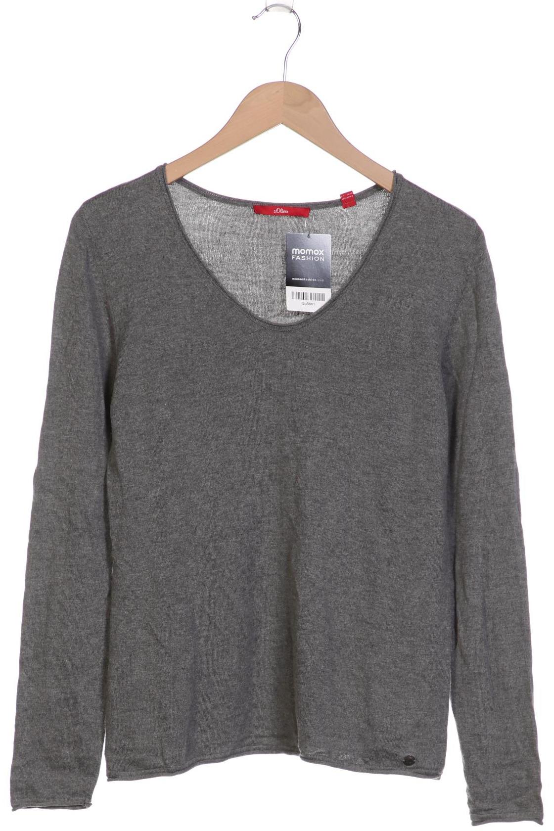 

s.Oliver Damen Pullover, grau, Gr. 40