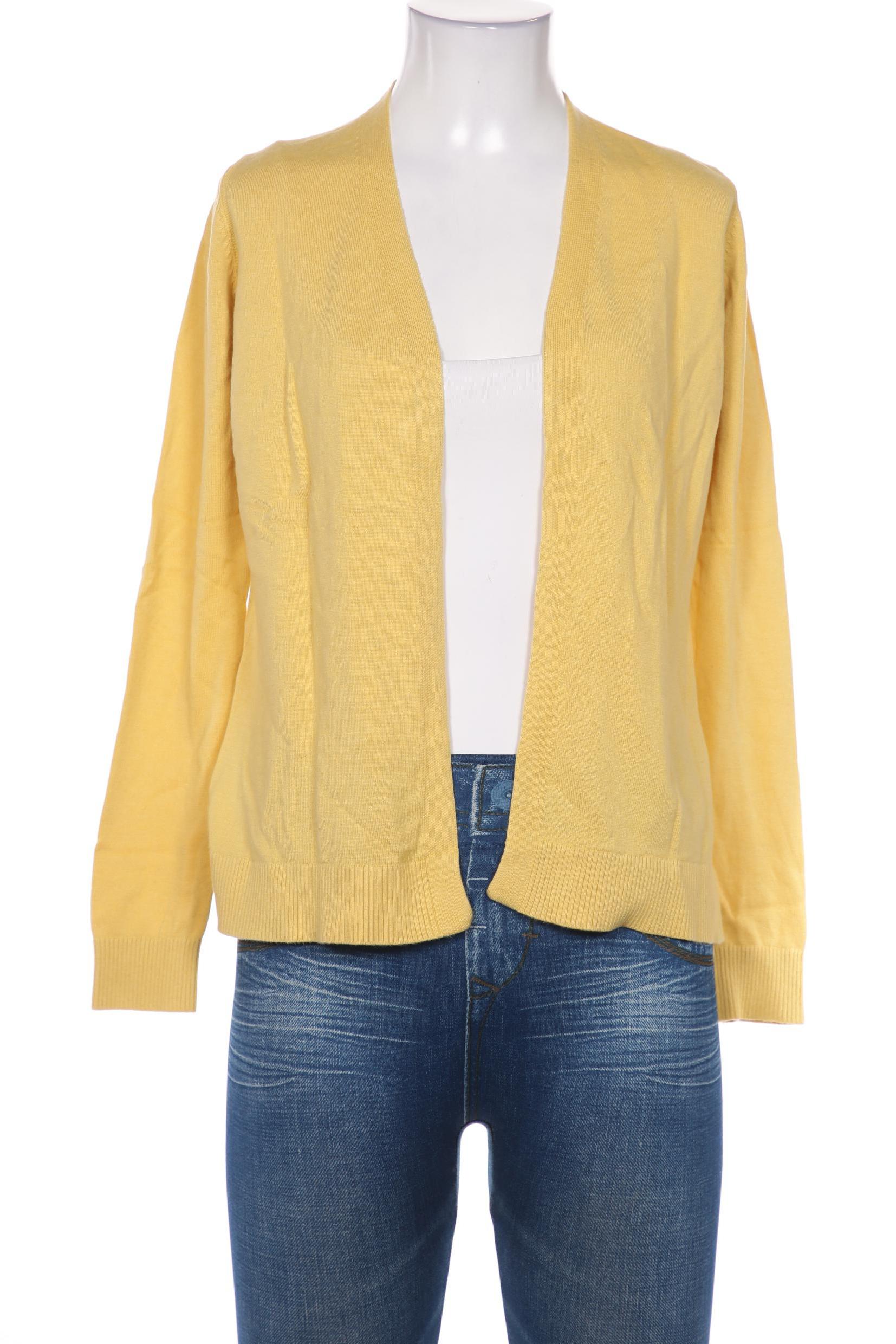 

s.Oliver Damen Strickjacke, gelb, Gr. 32