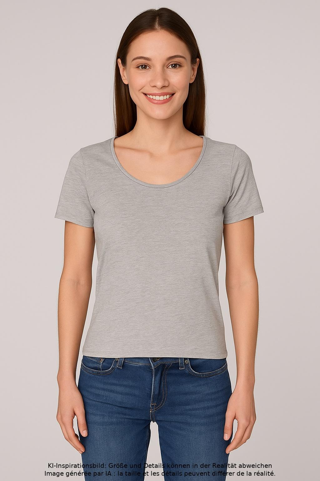 

s.Oliver Damen T-Shirt, grau, Gr. 32