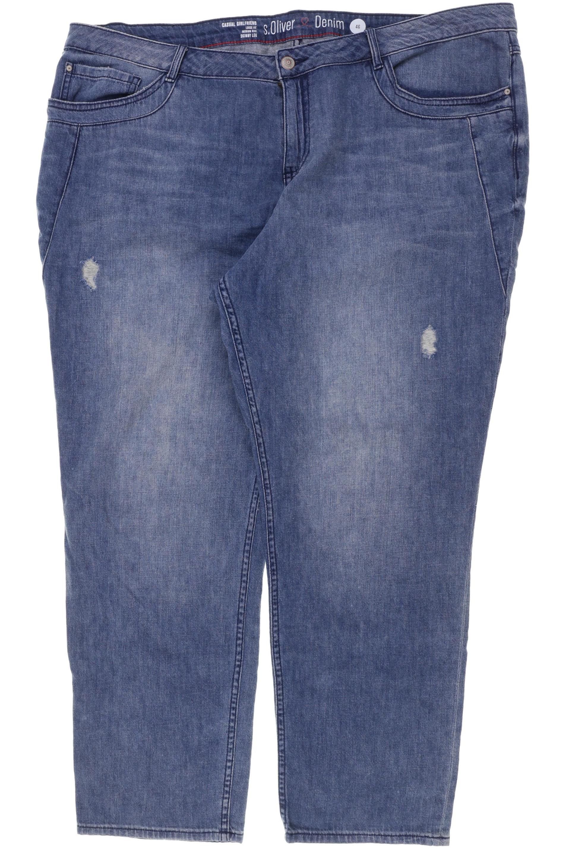 

s.Oliver Damen Jeans, blau, Gr. 46