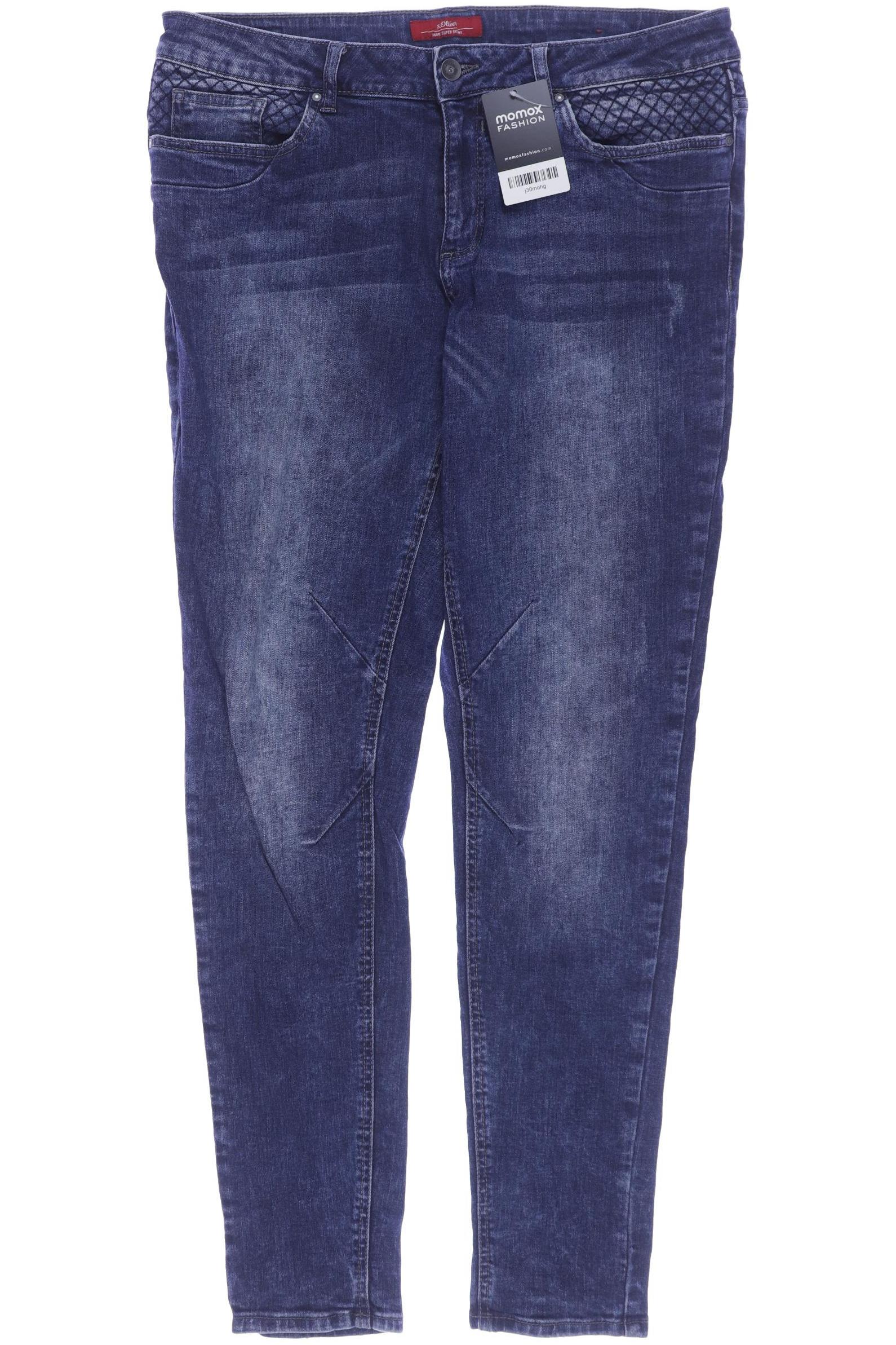 

s.Oliver Damen Jeans, blau