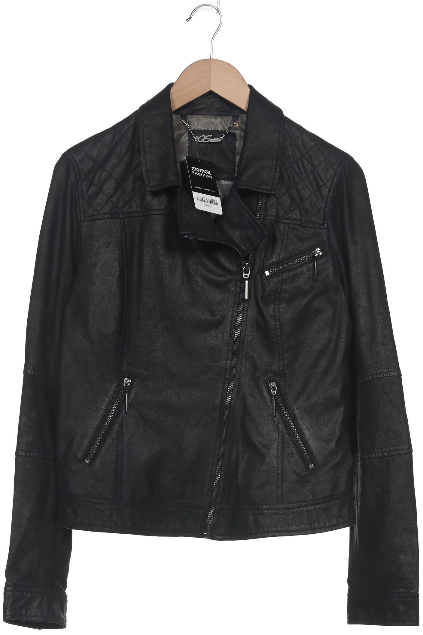 

s.Oliver Damen Jacke, schwarz, Gr. 42