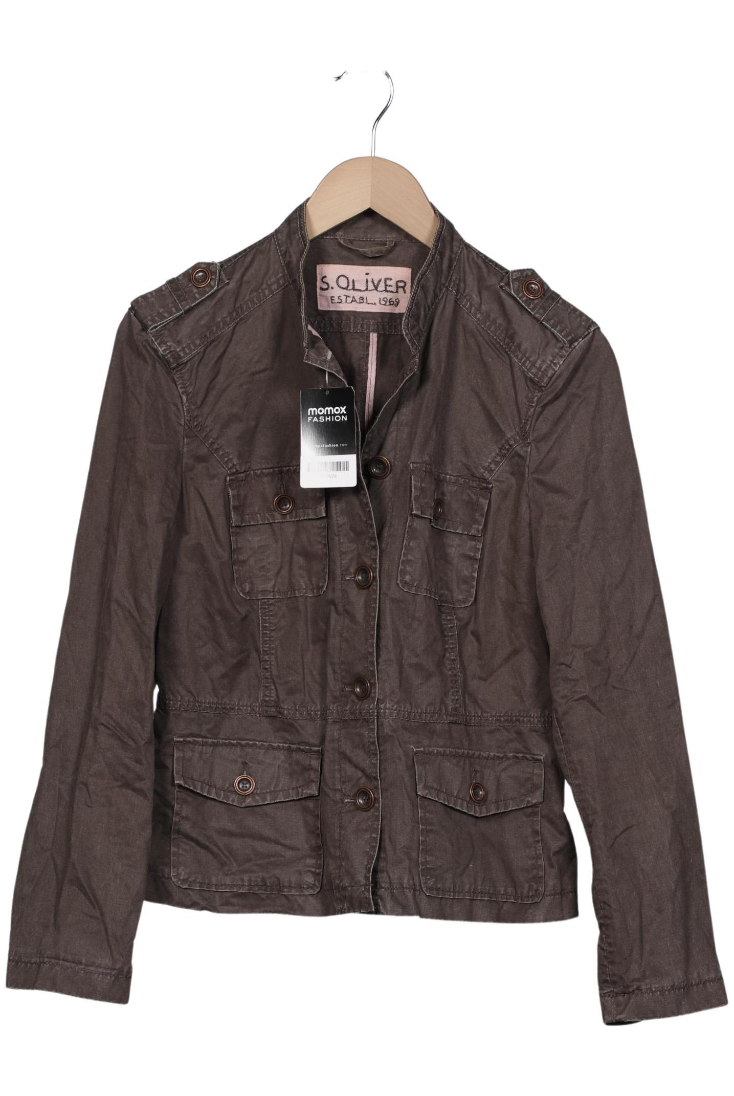 

s.Oliver Damen Jacke, braun, Gr. 40