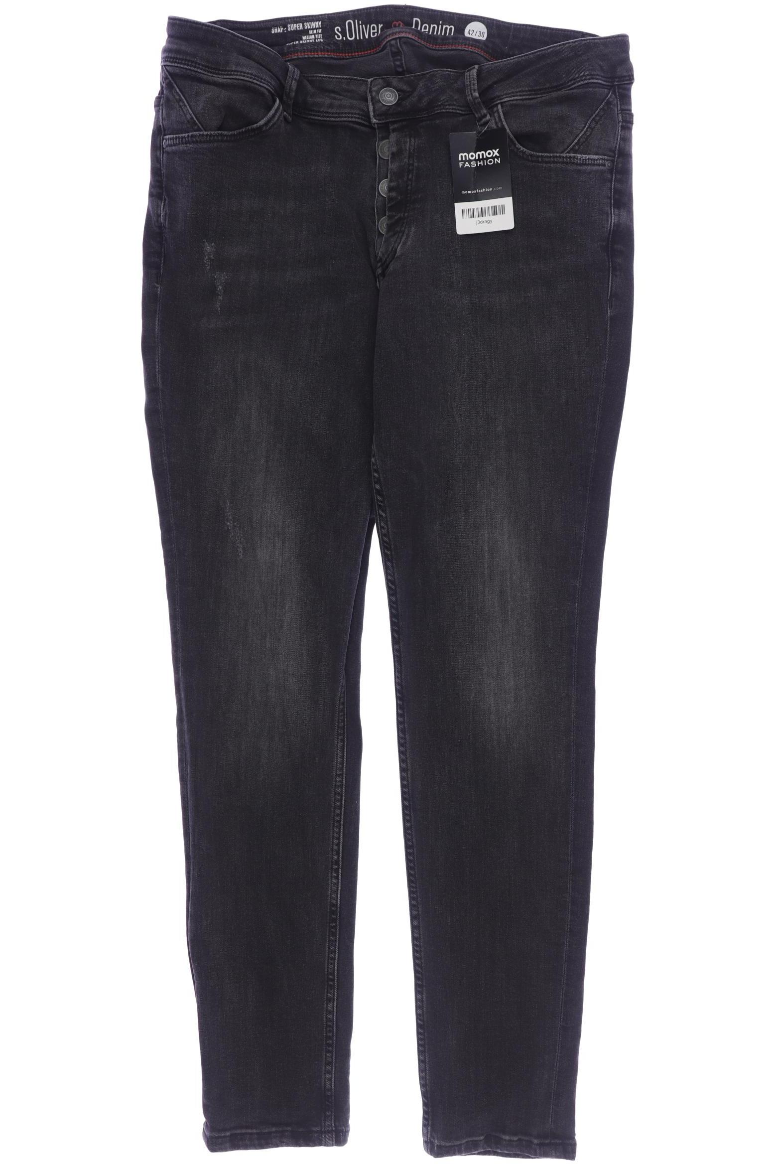 

s.Oliver Damen Jeans, grau, Gr. 42