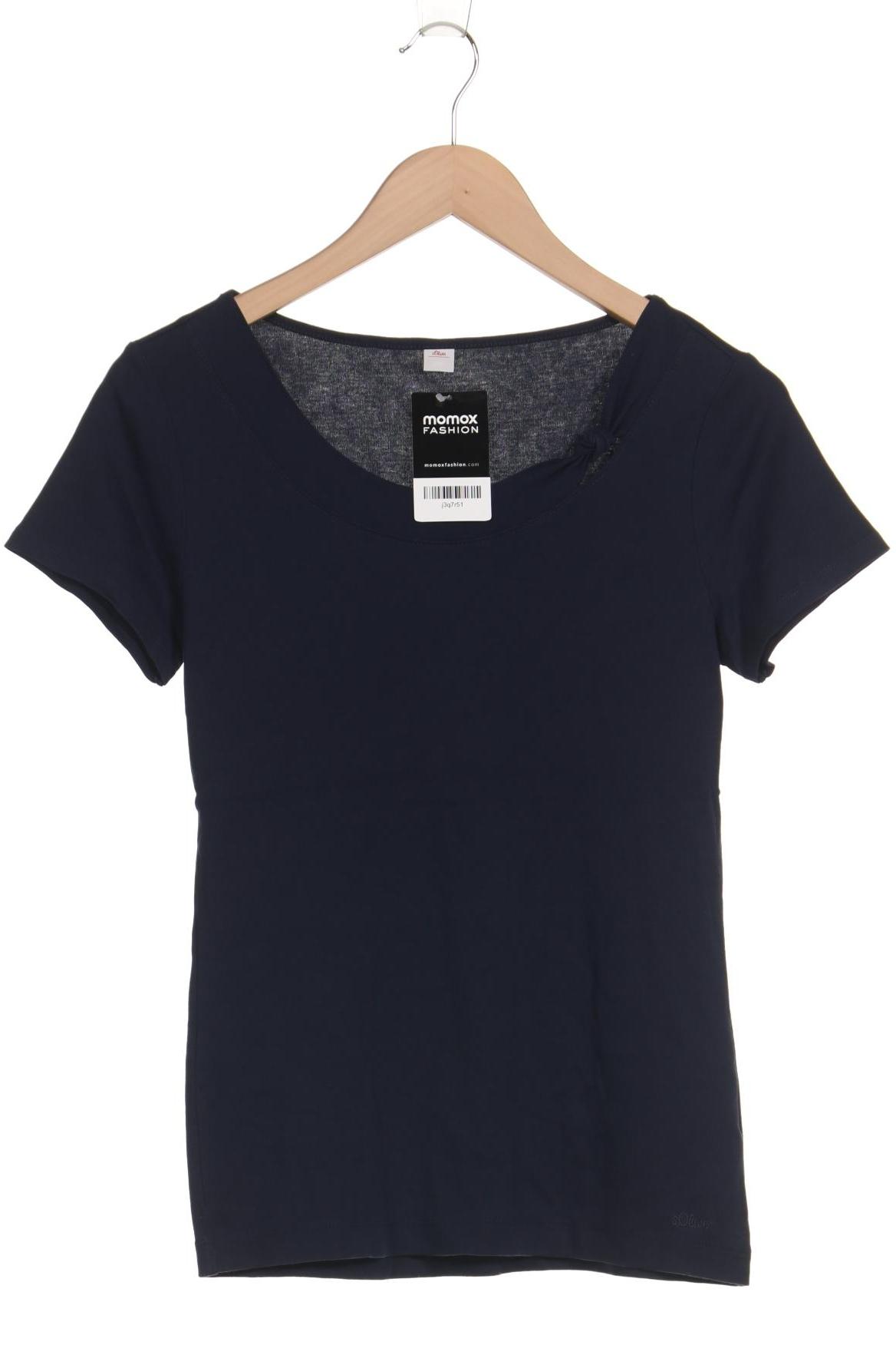 

s.Oliver Damen T-Shirt, marineblau, Gr. 40