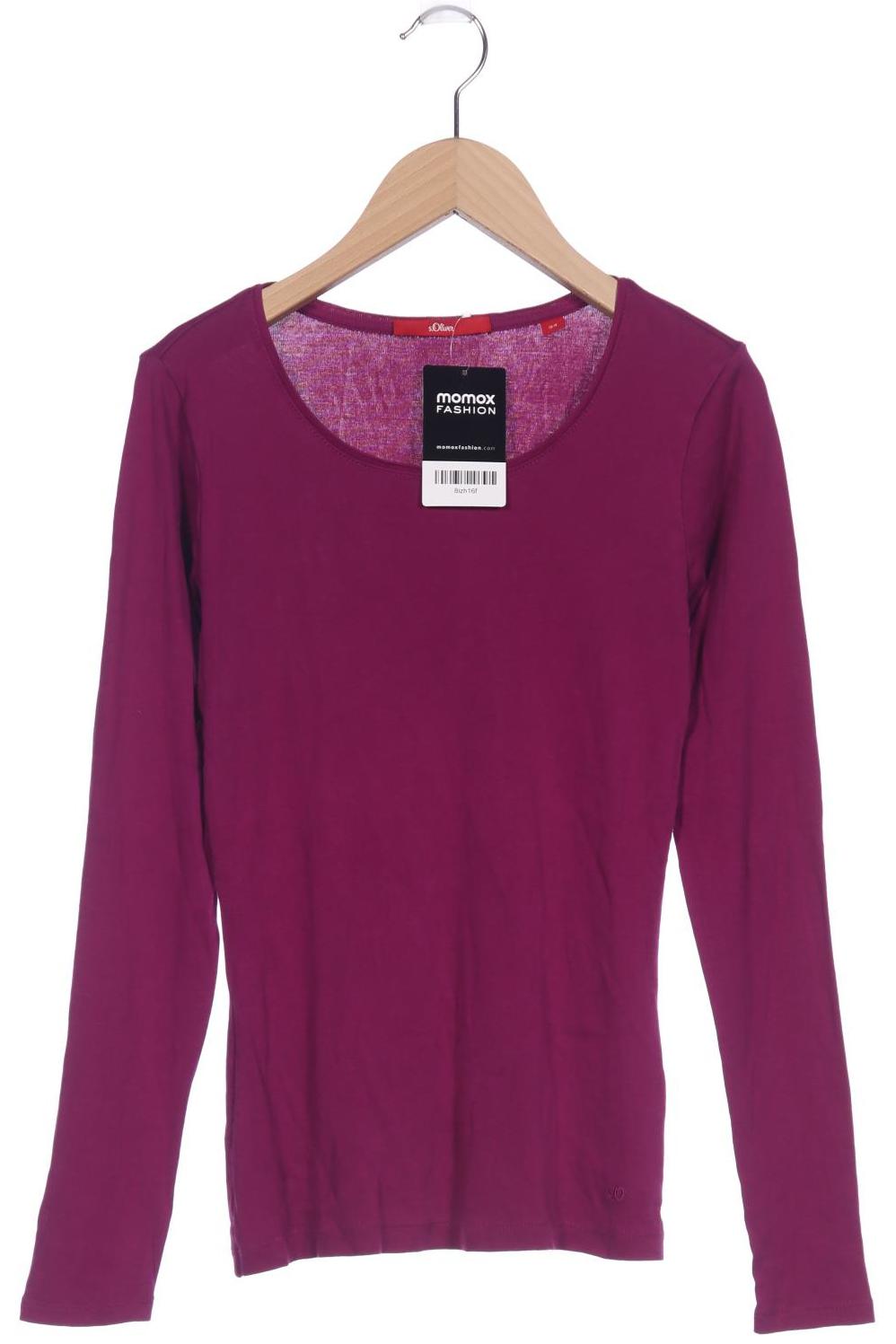 

s.Oliver Damen Langarmshirt, flieder, Gr. 34
