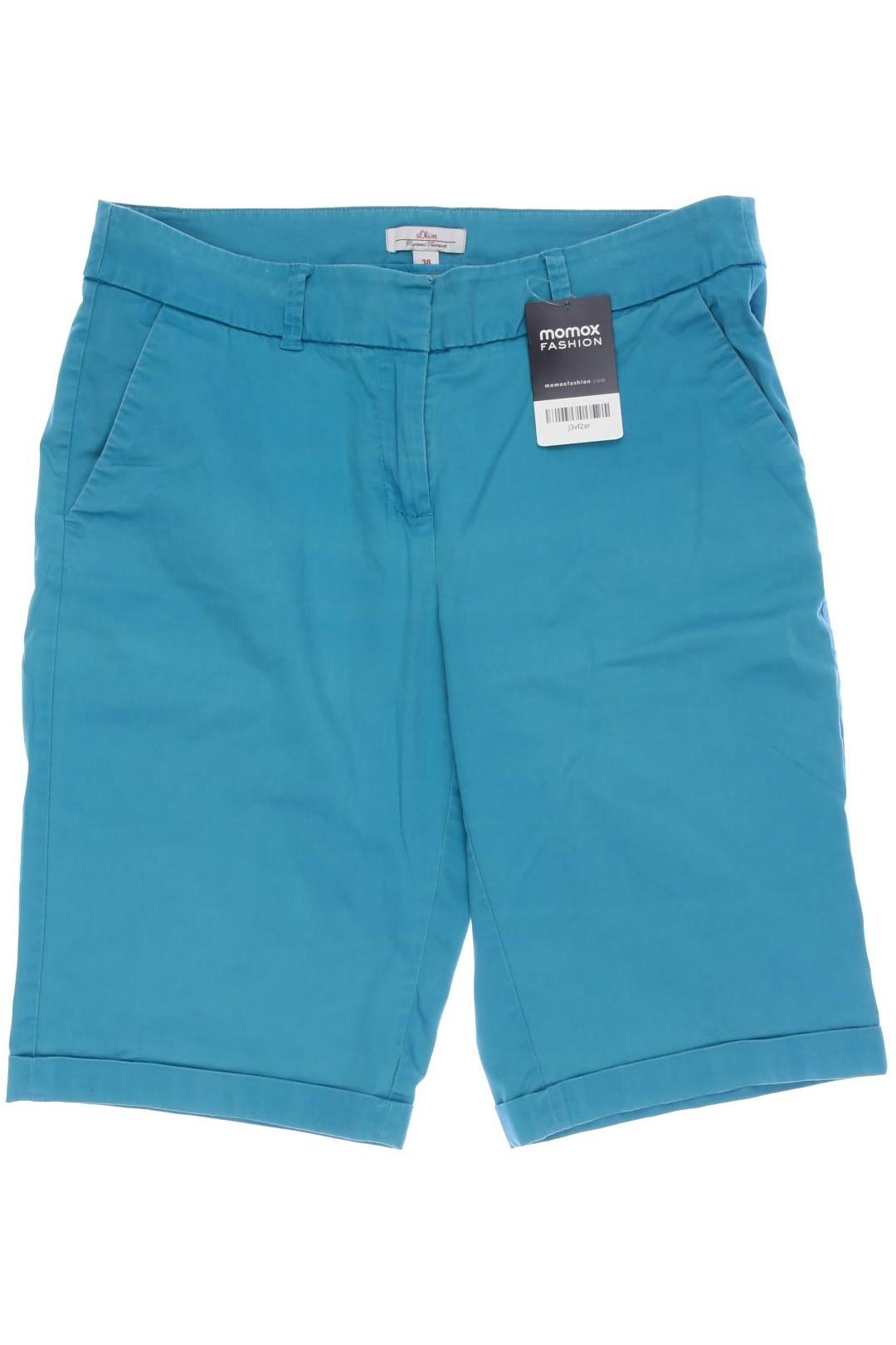 

s.Oliver Damen Shorts, türkis, Gr. 38