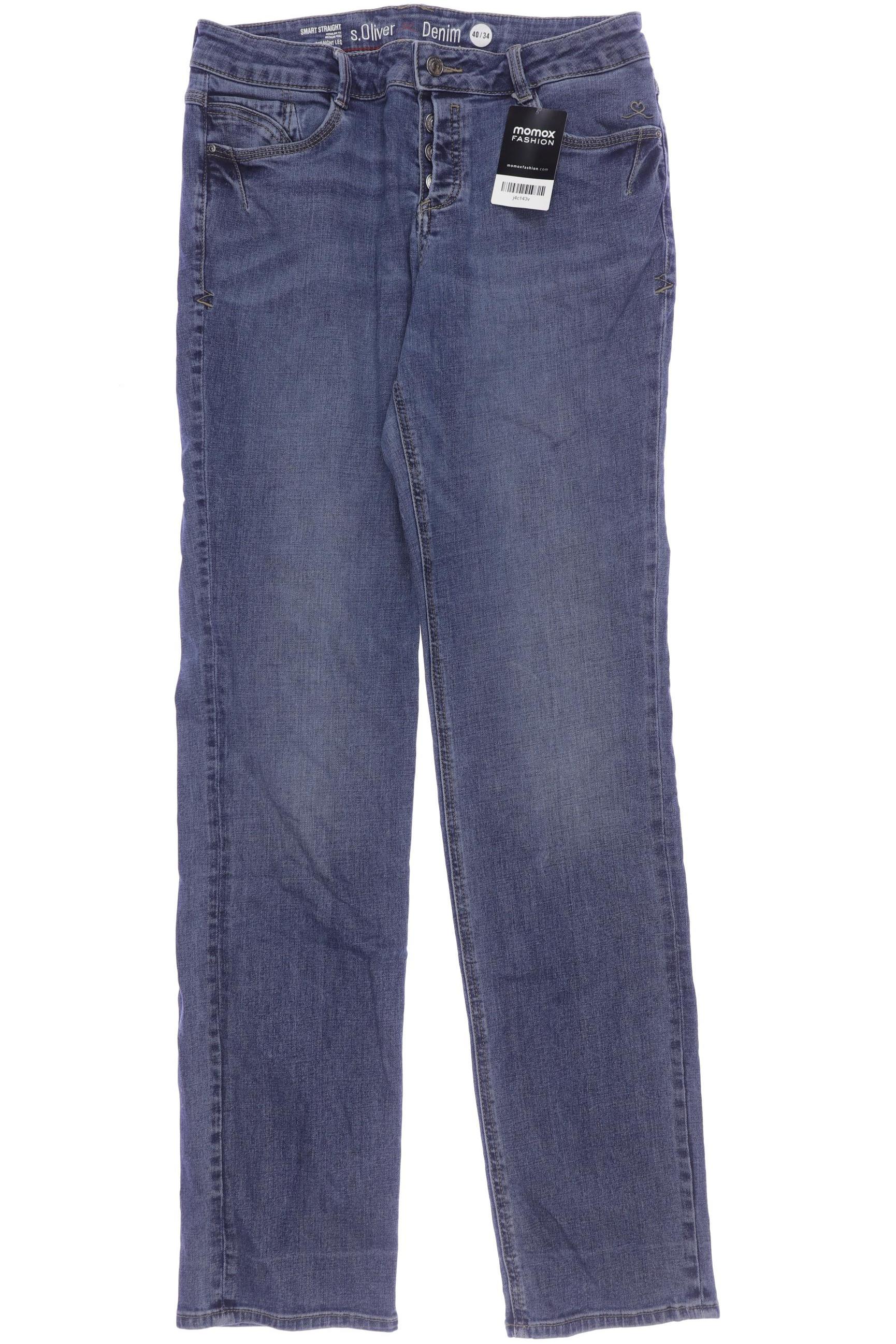 

s.Oliver Damen Jeans, marineblau, Gr. 40