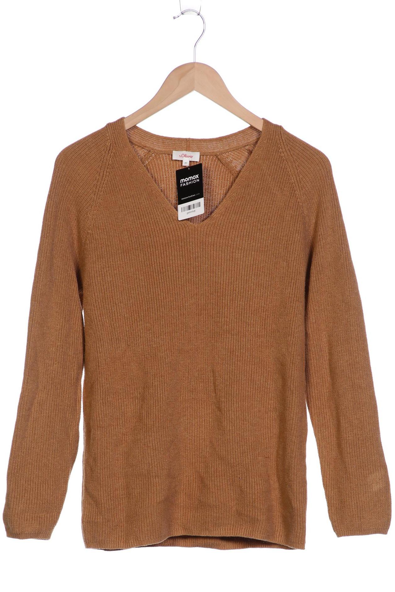 

s.Oliver Damen Pullover, beige, Gr. 40