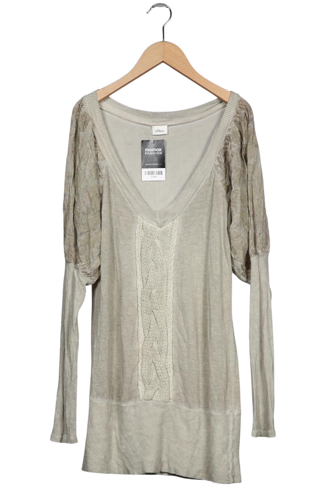 

s.Oliver Damen Pullover, beige, Gr. 40