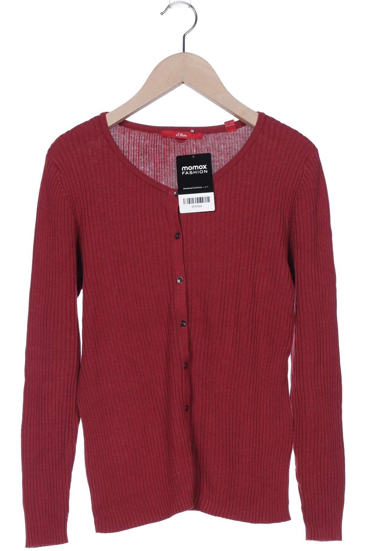 

s.Oliver Damen Strickjacke, bordeaux, Gr. 38