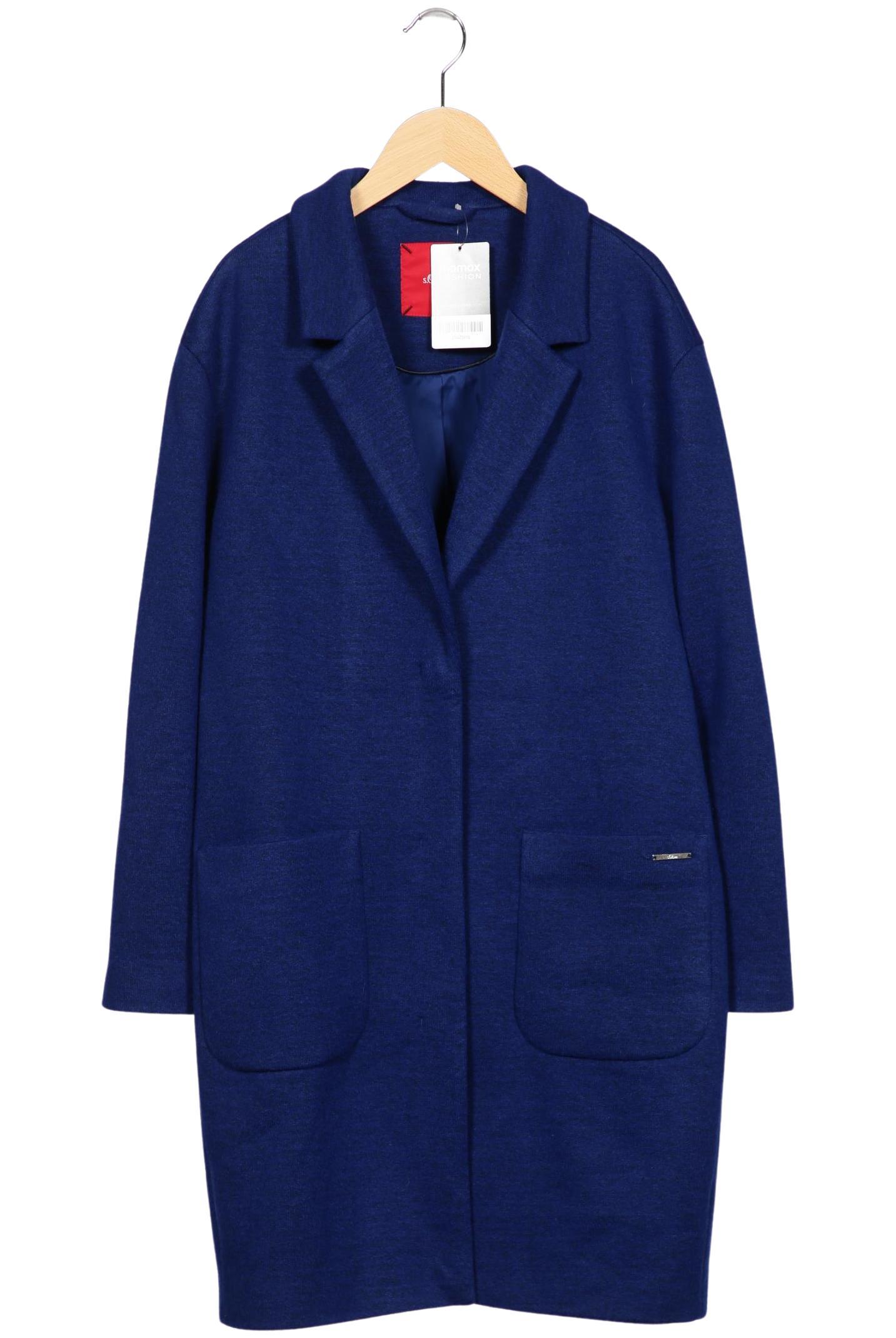 

s.Oliver Damen Mantel, marineblau, Gr. 38