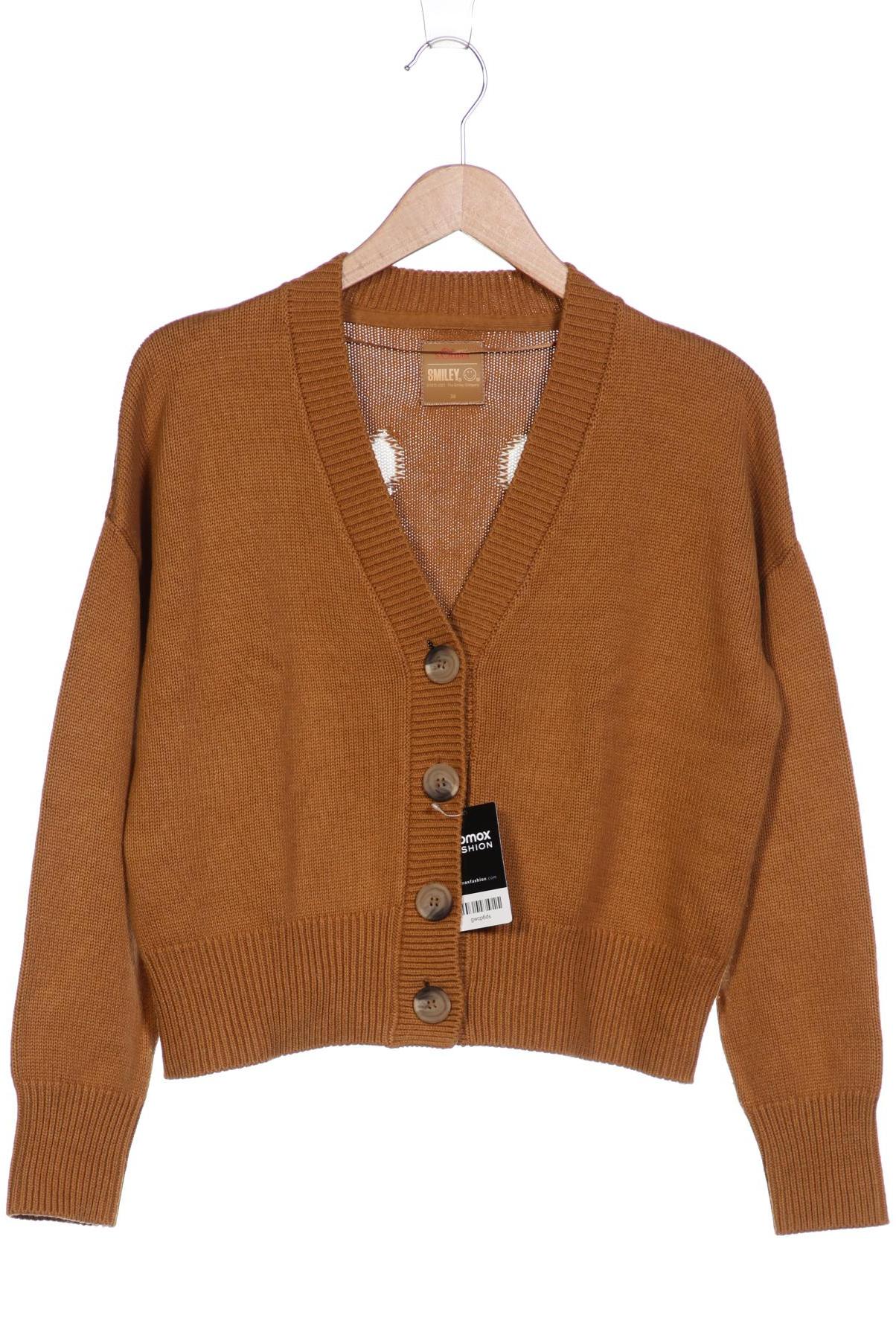 

s.Oliver Damen Strickjacke, braun, Gr. 36