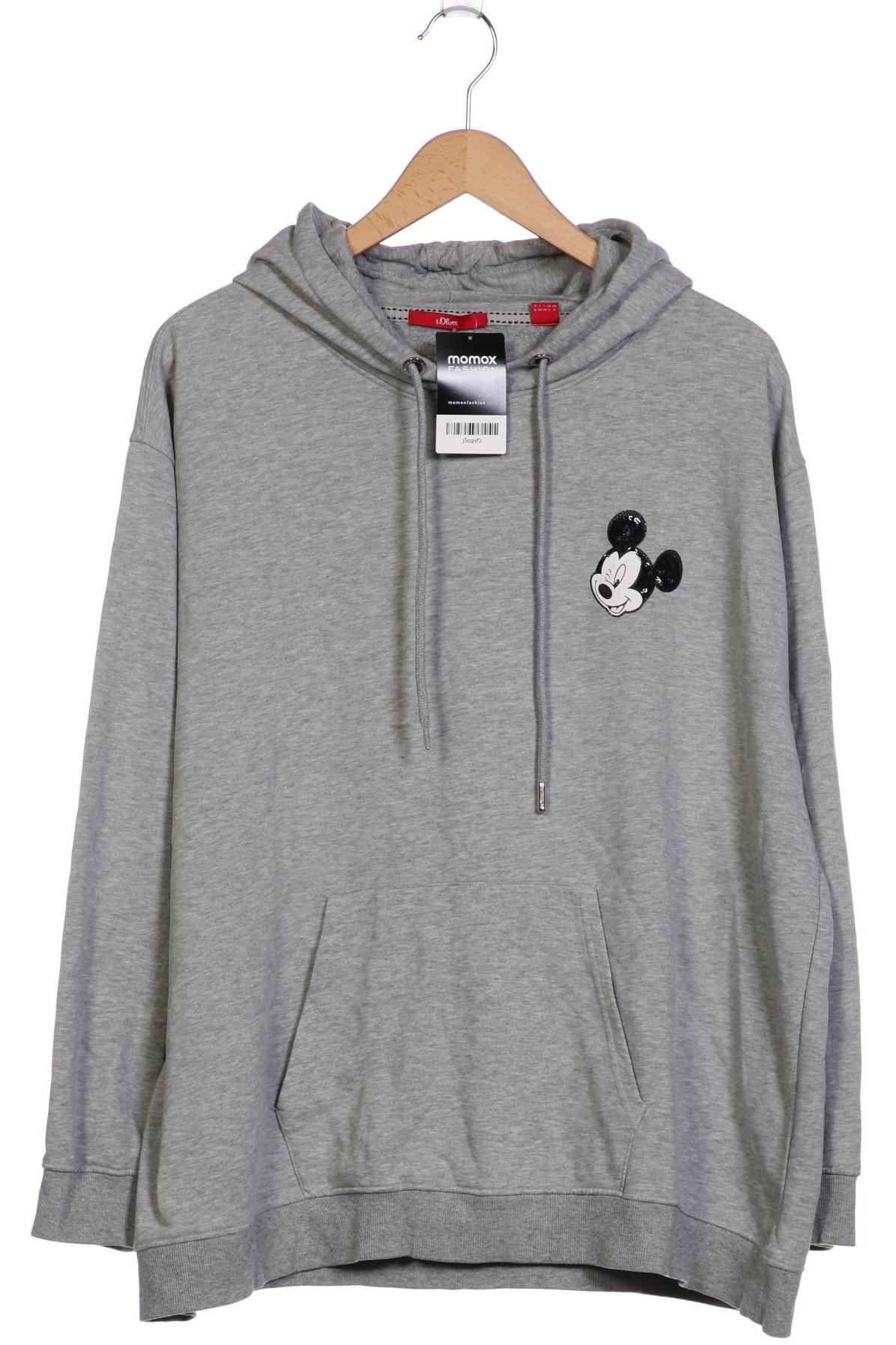

s.Oliver Damen Kapuzenpullover, grau, Gr. 44