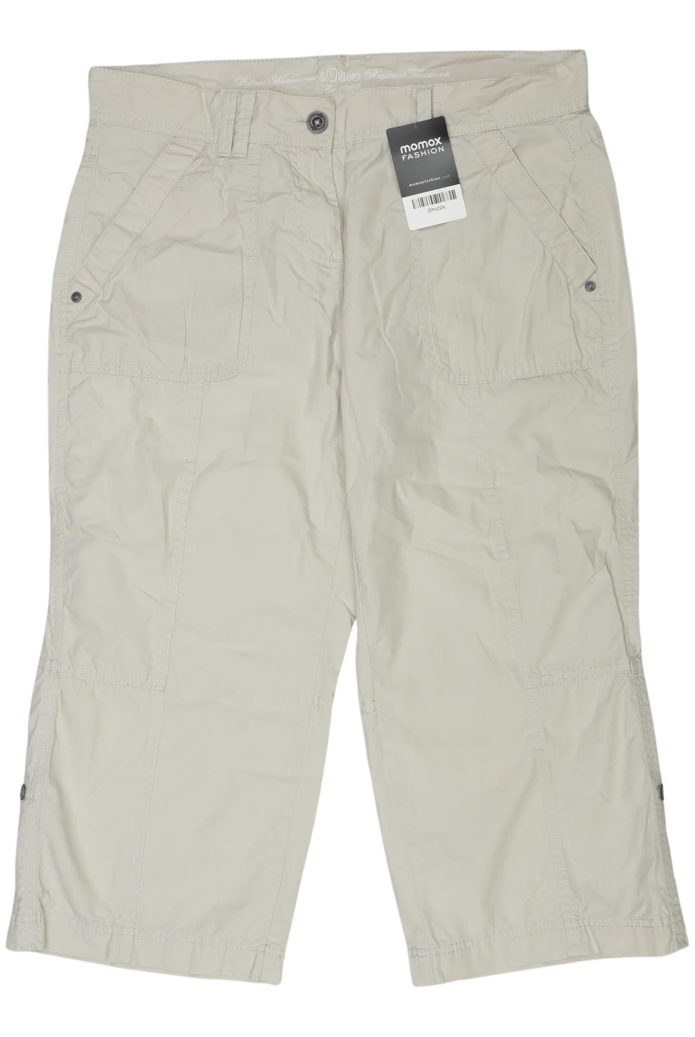 

s.Oliver Damen Stoffhose, cremeweiß, Gr. 40