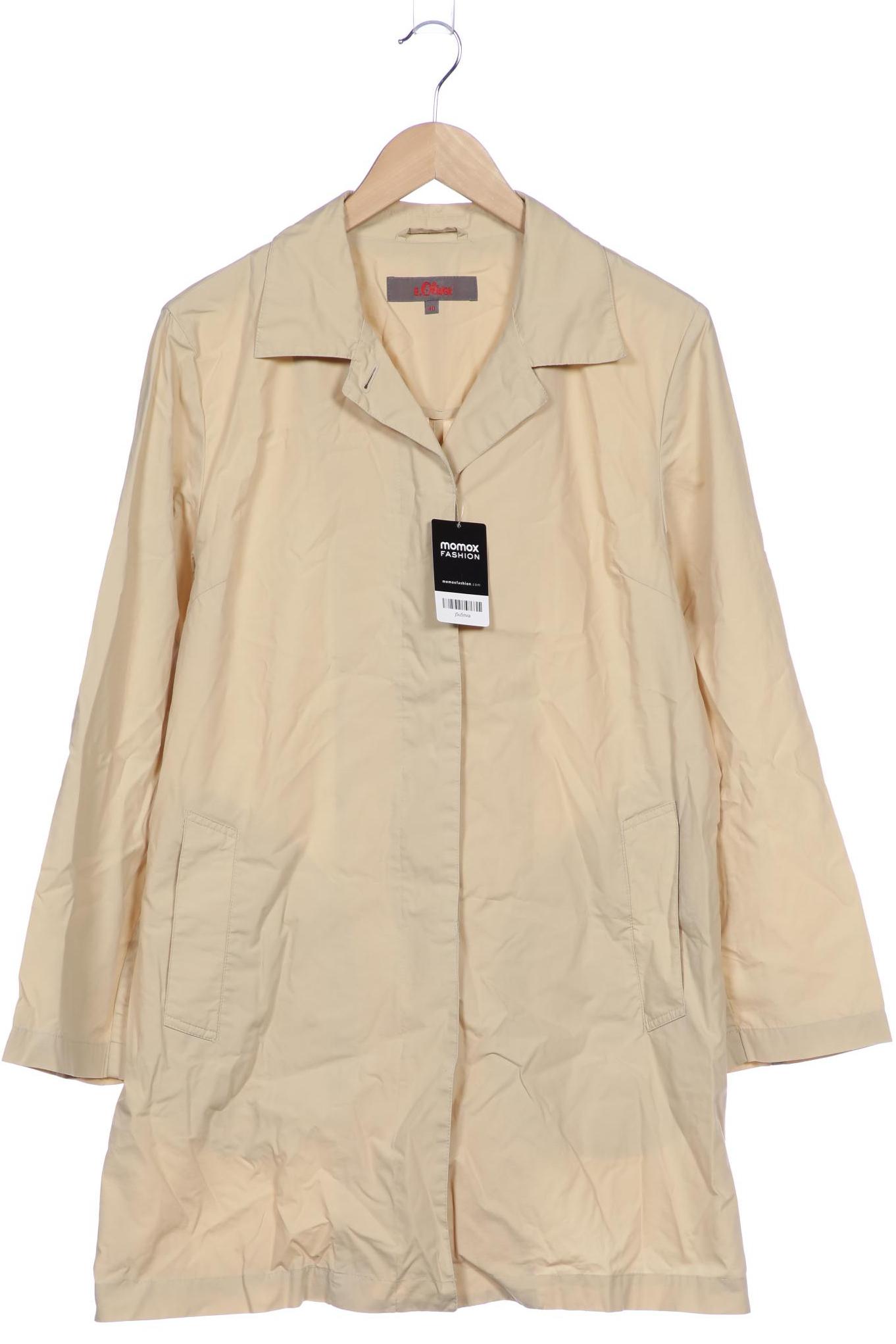 

s.Oliver Damen Mantel, beige, Gr. 40