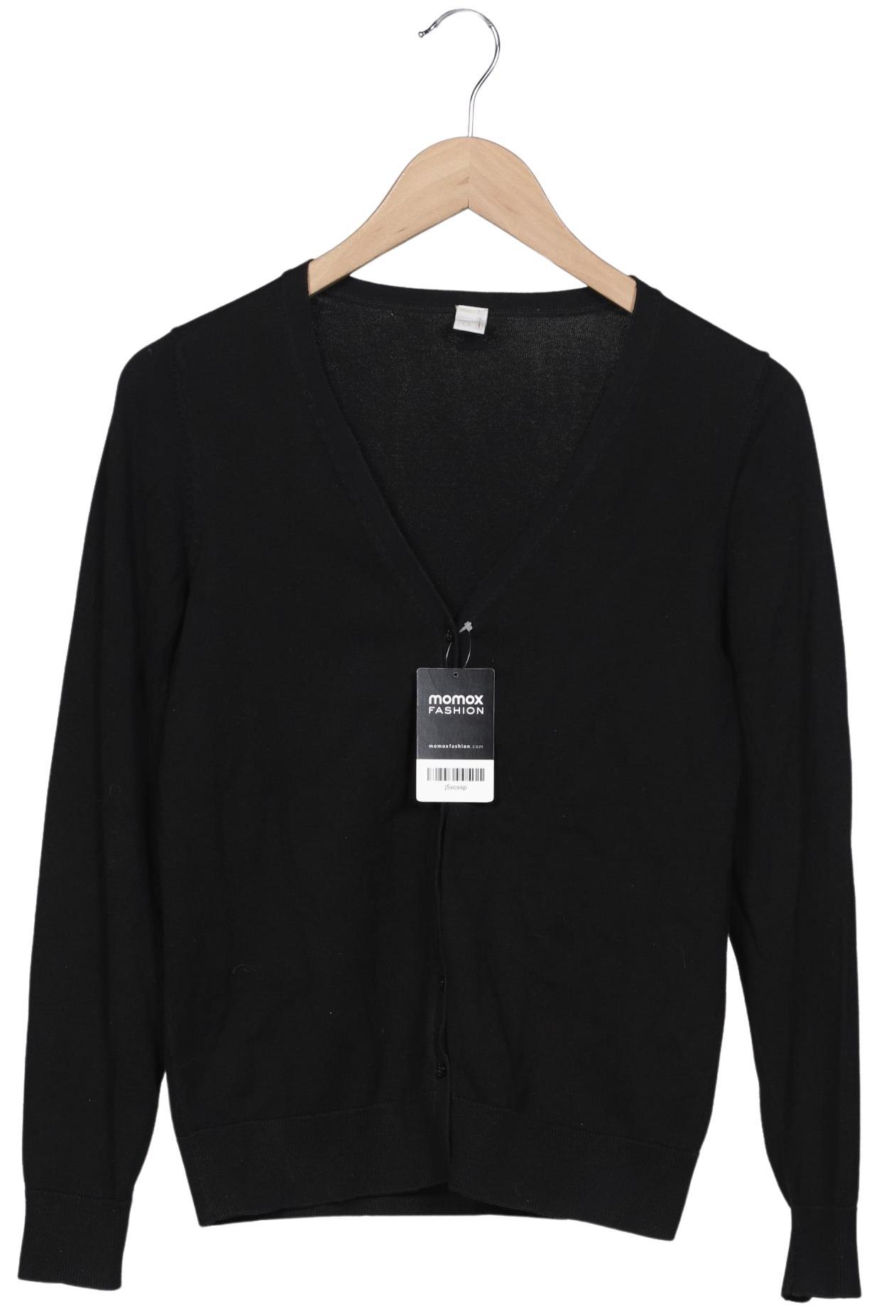 

s.Oliver Damen Strickjacke, schwarz, Gr. 38