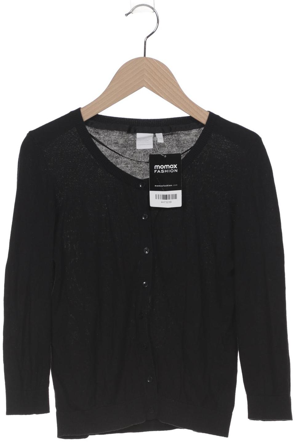 

s.Oliver Damen Strickjacke, schwarz, Gr. 34